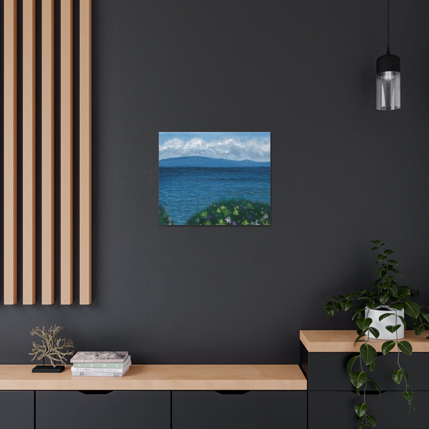 Monterey Bay Canvas Print - Alja Design