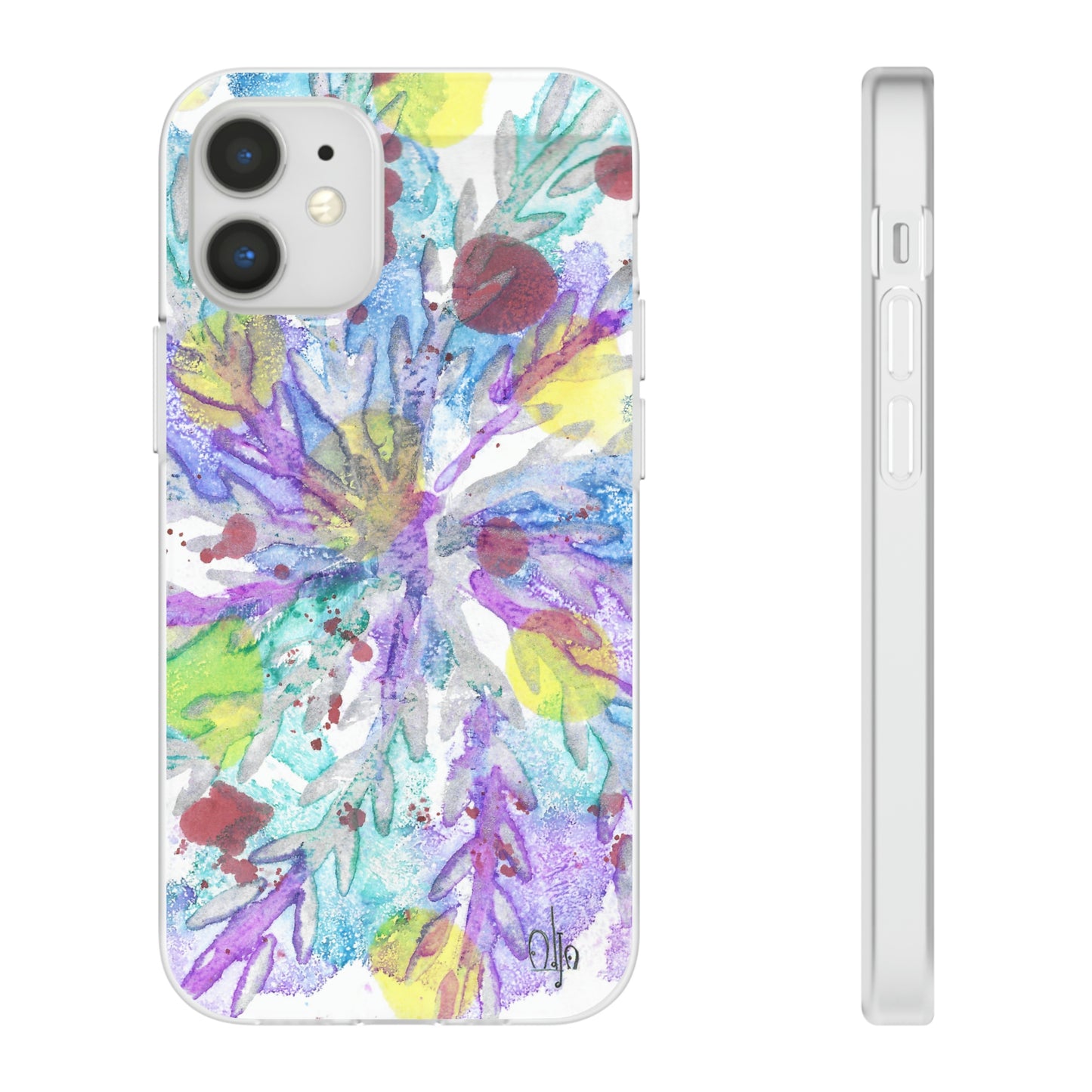 iPhone and Samsung Galaxy Flexi Phone Case Winter Colors - Alja Design