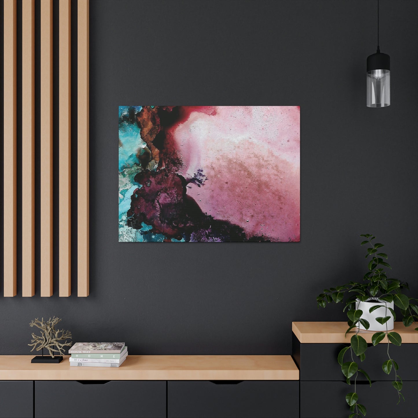 Inner Space 1 Canvas Print - Alja Design