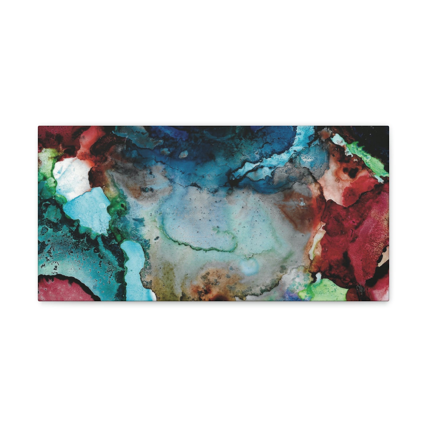 Inner Space 19 Canvas Print - Alja Design