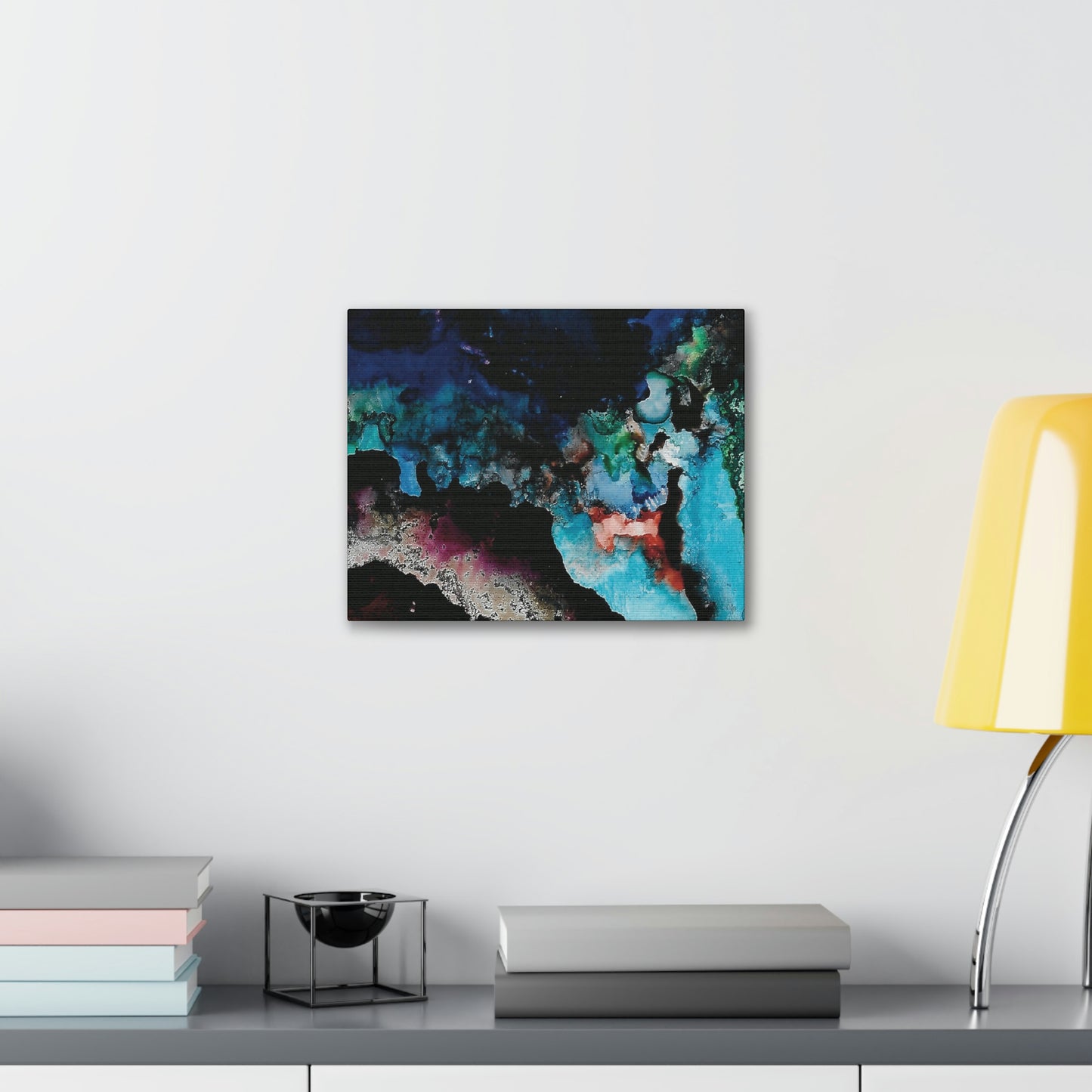 Inner Space 3 Canvas Print - Alja Design