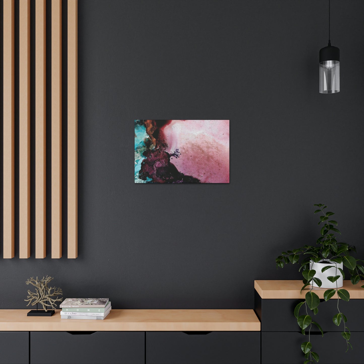 Inner Space 1 Canvas Print - Alja Design