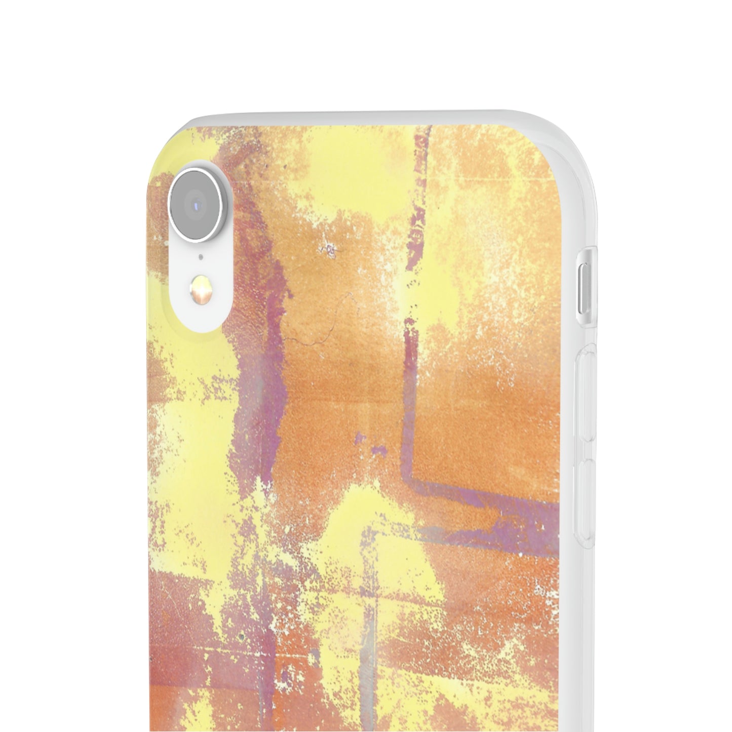 iPhone and Samsung Galaxy Flexi Phone Case Passionate Orange - Alja Design