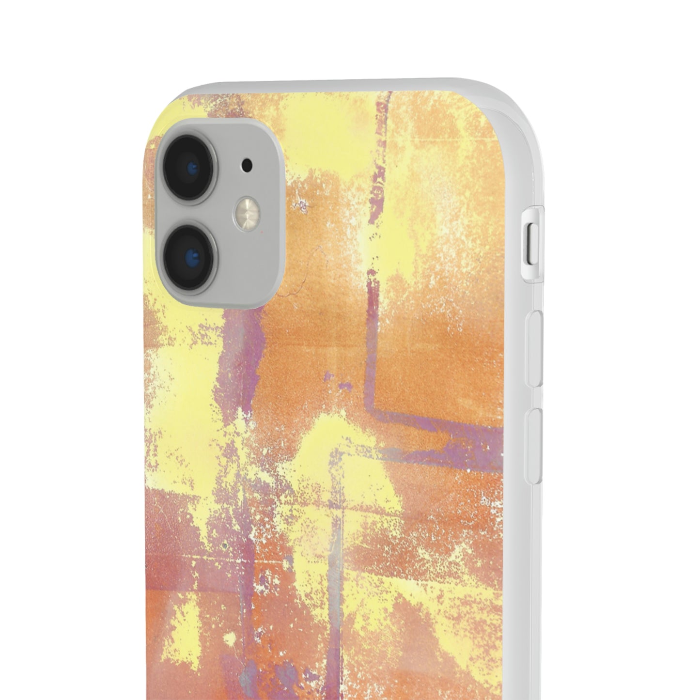 iPhone and Samsung Galaxy Flexi Phone Case Passionate Orange - Alja Design