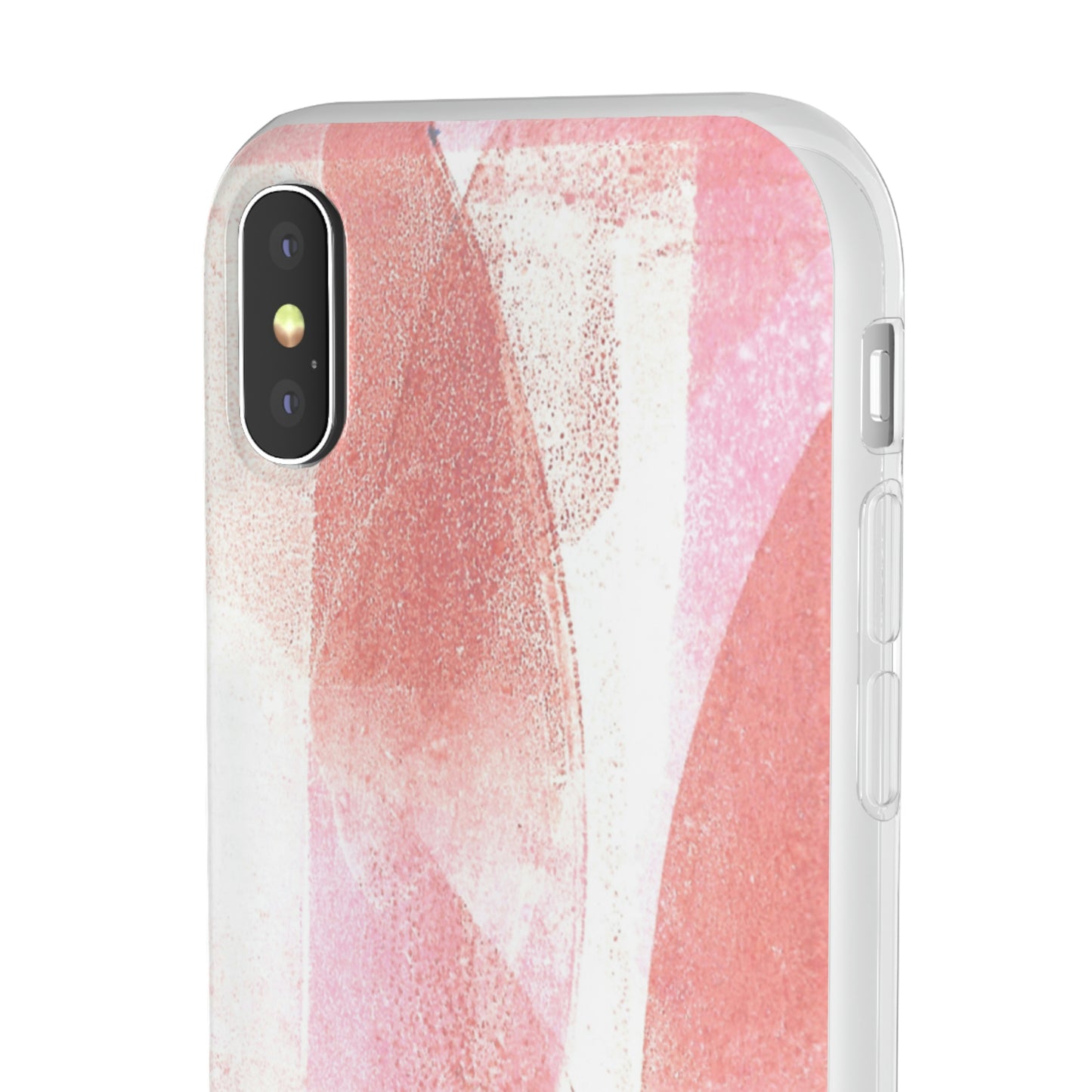 iPhone and Samsung Galaxy Flexi Phone Case Red Glass - Alja Design
