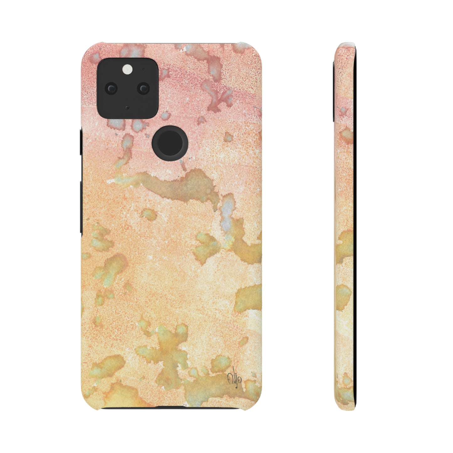 iPhone Samsung Galaxy Pixel5G Snap Case Phone Case Red Planet - Alja Design