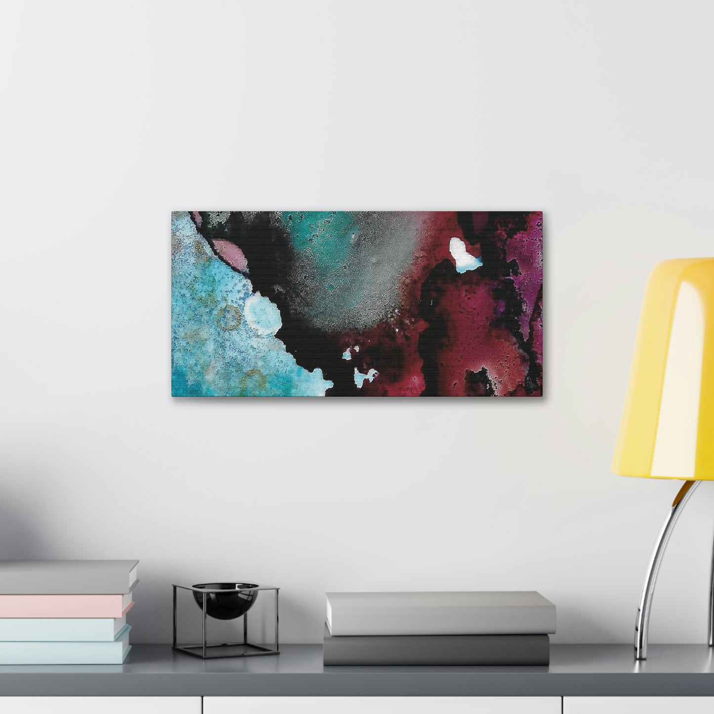 Inner Space 6 Canvas Print - Alja Design