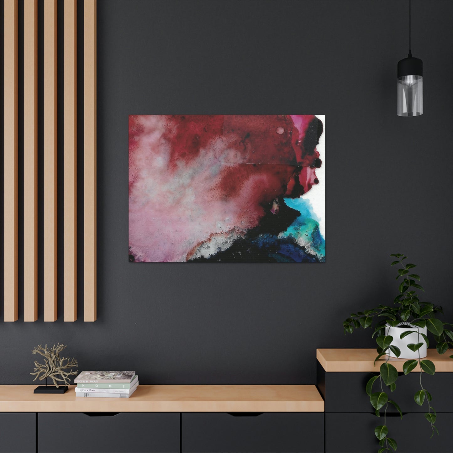 Inner Space 20 Canvas Print - Alja Design