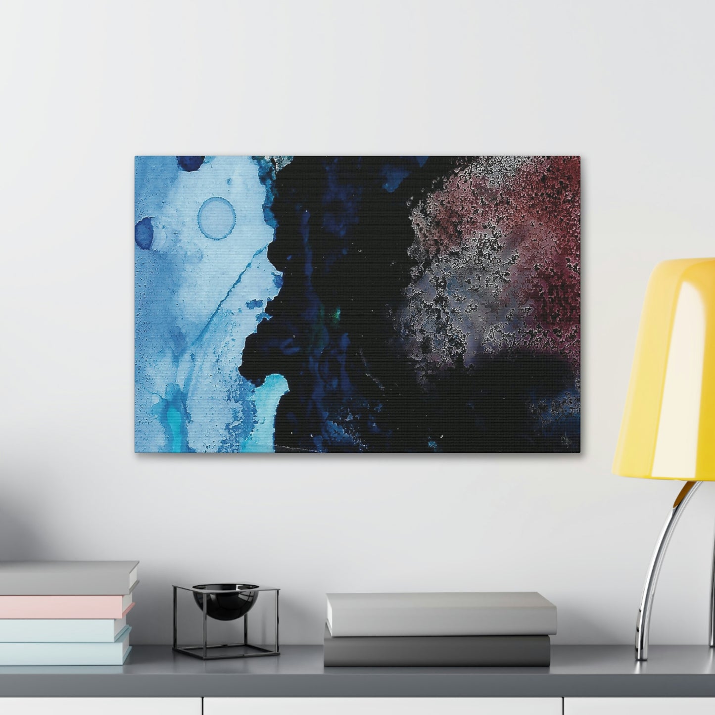 Inner Space 9 Canvas Print - Alja Design