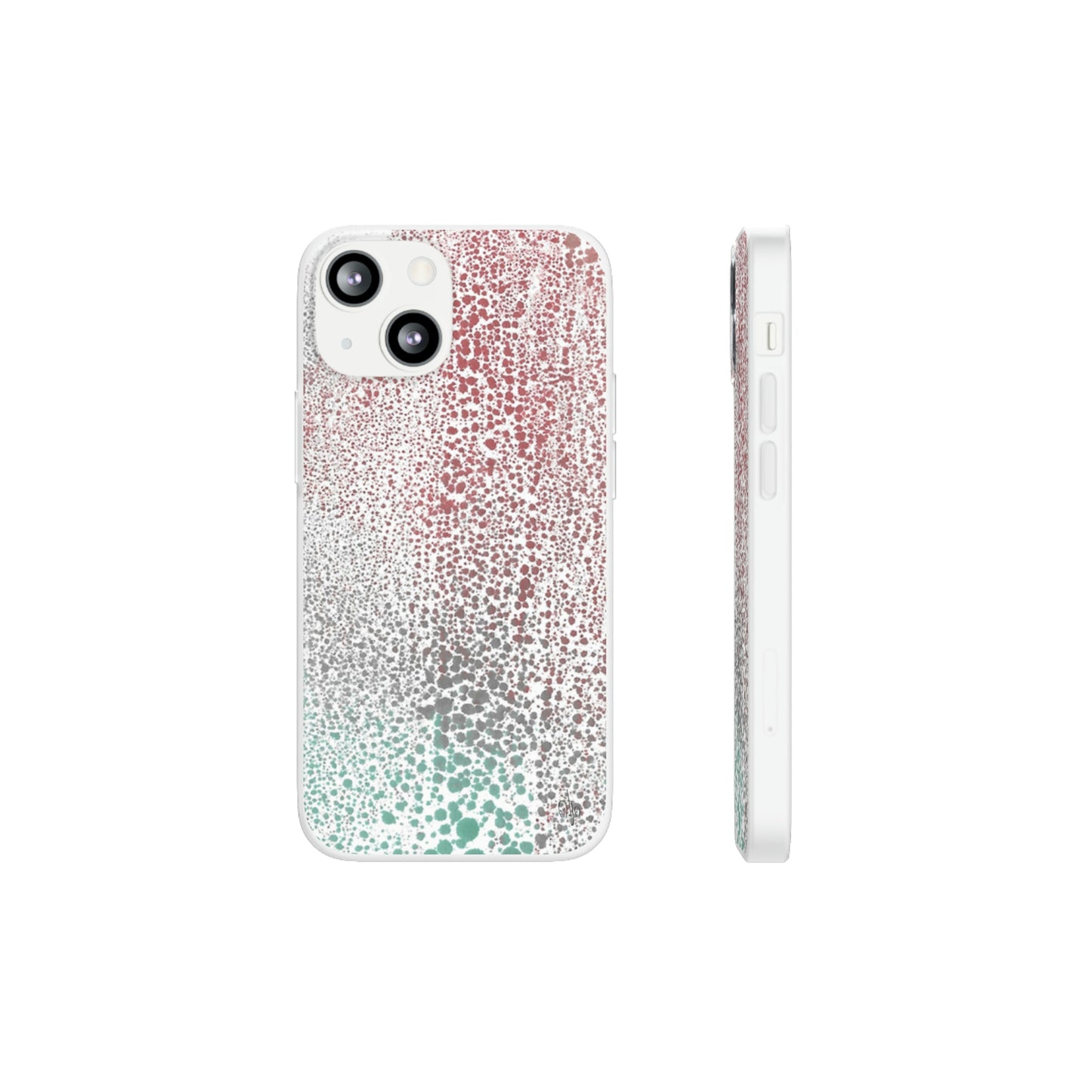iPhone and Samsung Galaxy Flexi Phone Case Gradient Drip - Alja Design
