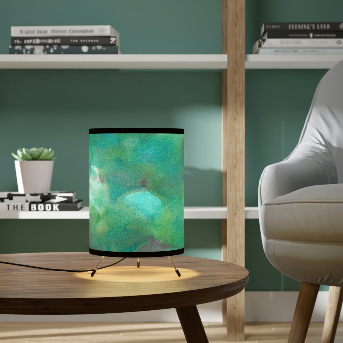 Emerald Tripod Lamp - Alja Design
