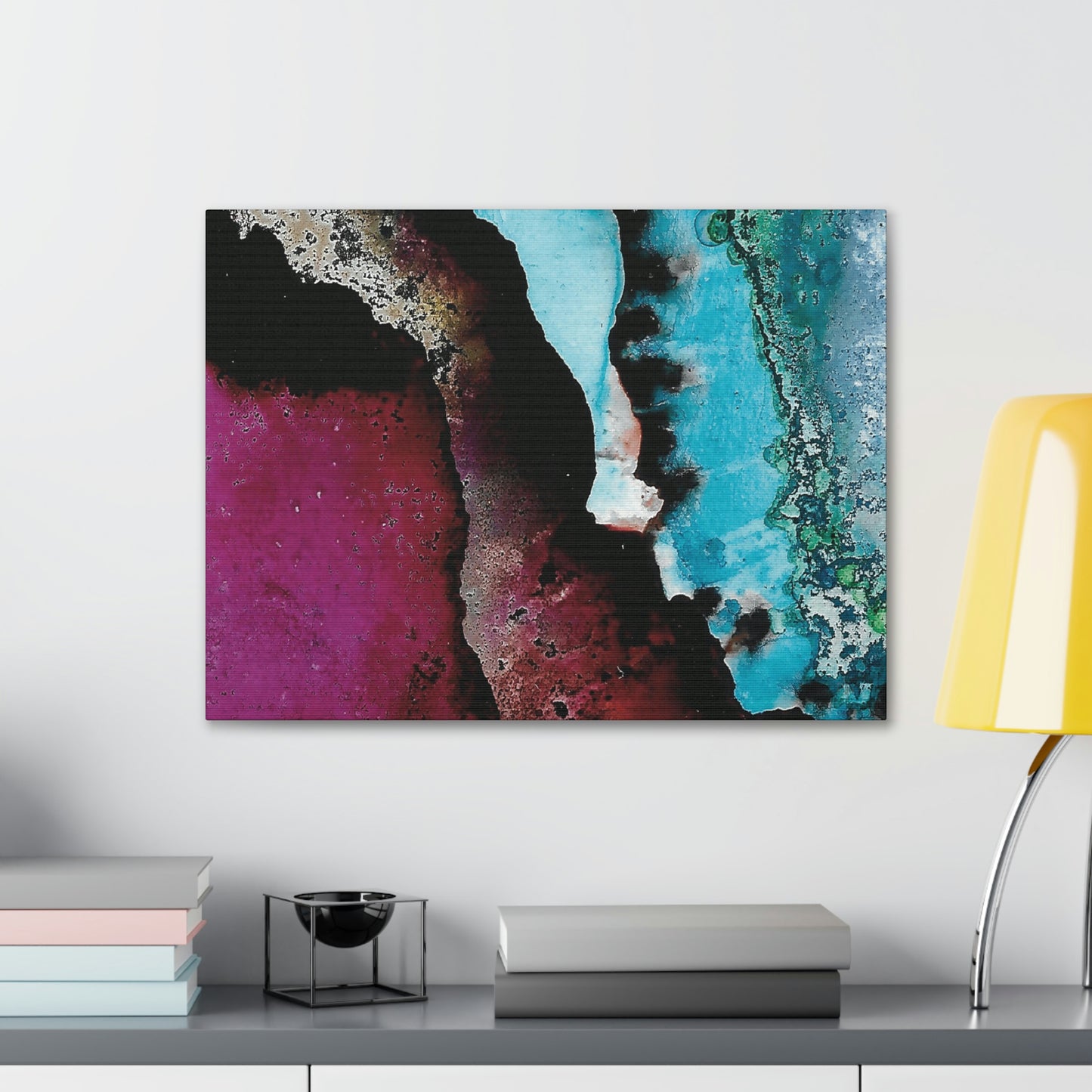 Inner Space 4 Canvas Print - Alja Design