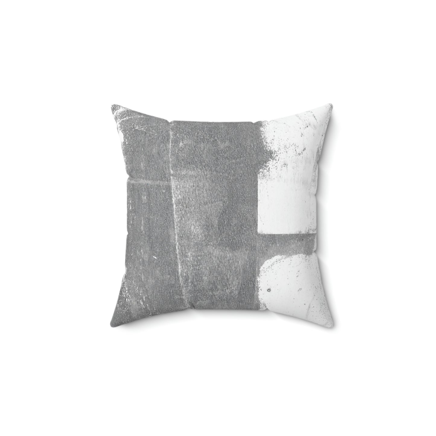 Grey Wall Square Pillow - Alja Design