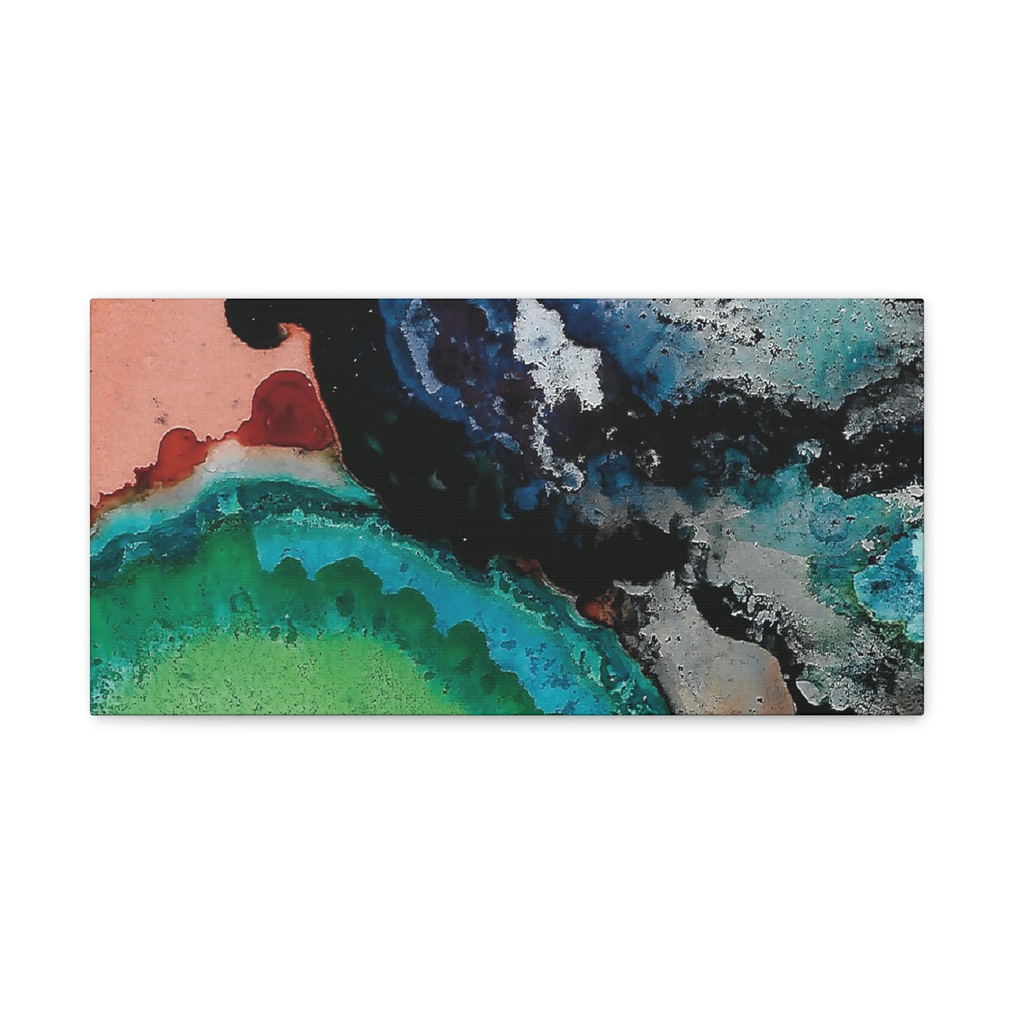 Inner Space 13 Canvas Print - Alja Design