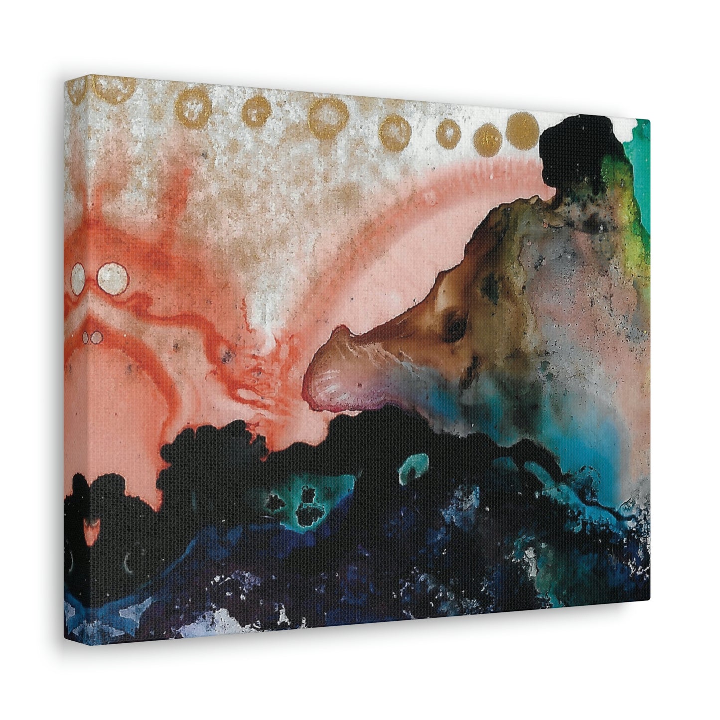 Inner Space 14 Canvas Print - Alja Design