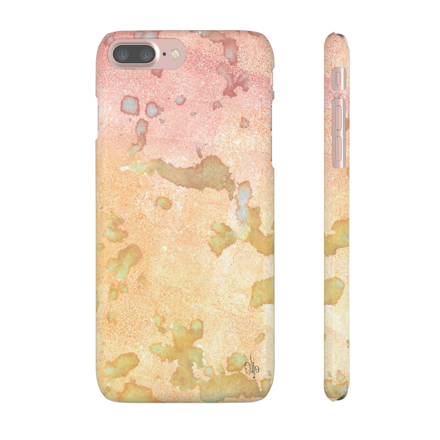 iPhone Samsung Galaxy Pixel5G Snap Case Phone Case Red Planet - Alja Design