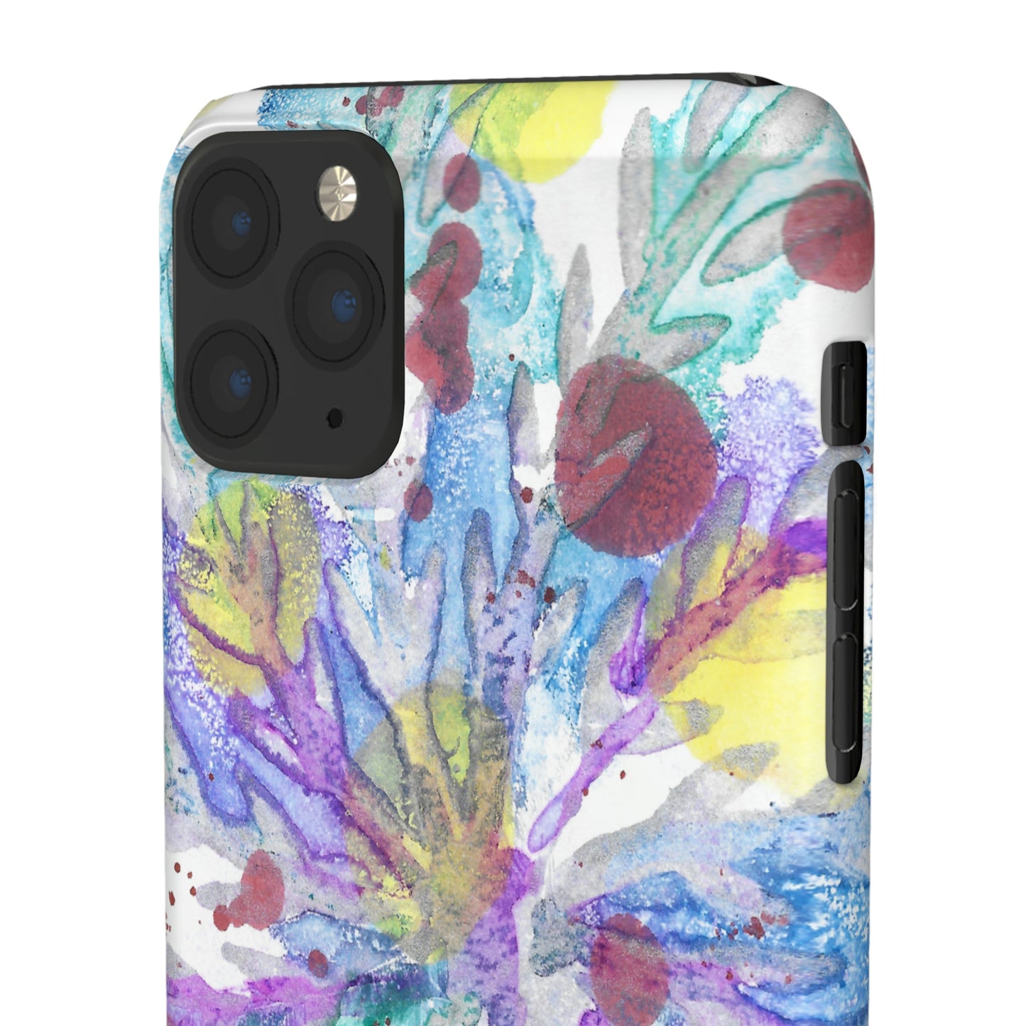 iPhone Samsung Galaxy Pixel5G Snap Case Phone Case Winter Colors - Alja Design