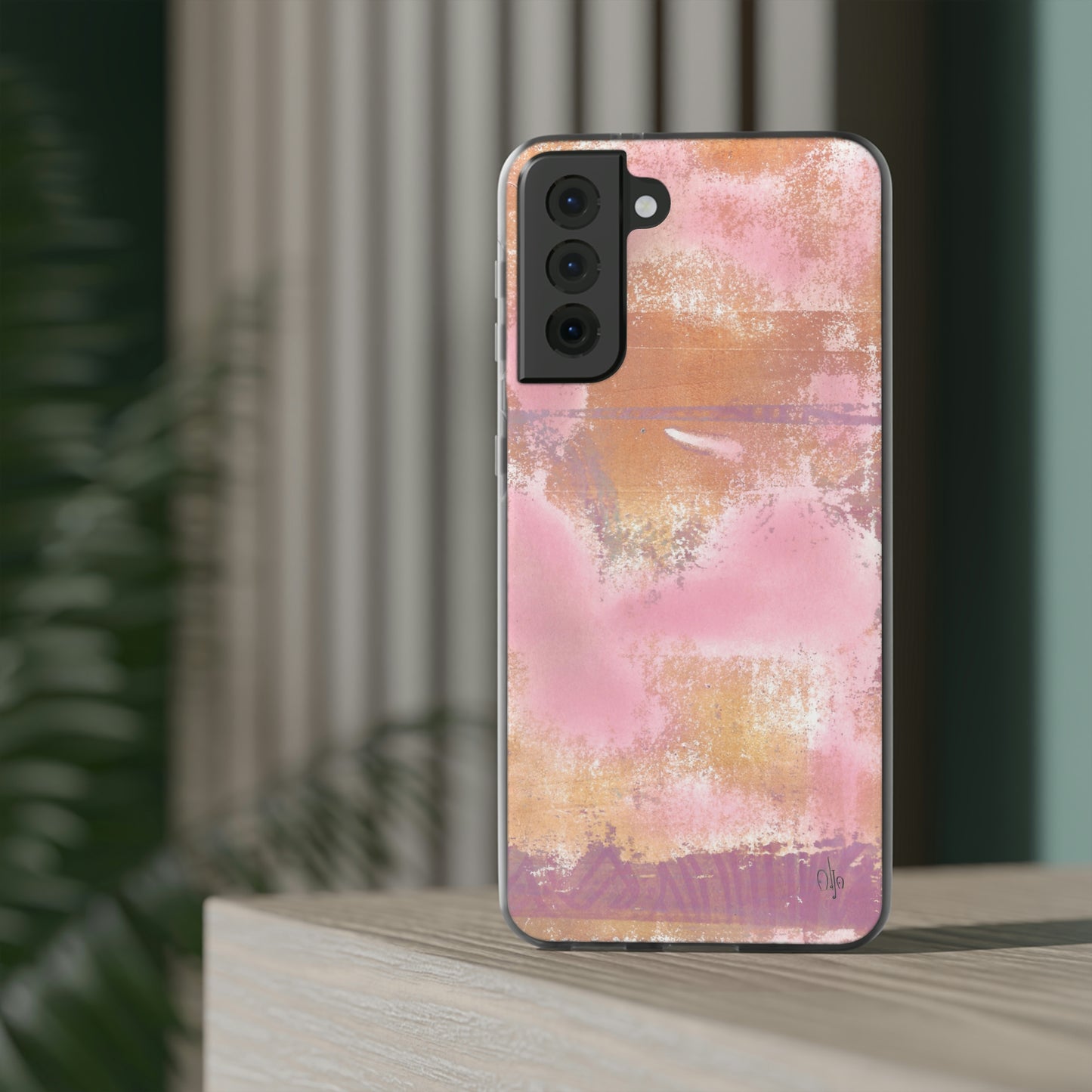 iPhone and Samsung Galaxy Flexi Phone Case Passionate Pink - Alja Design