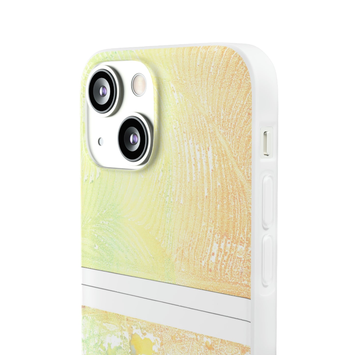 iPhone and Samsung Galaxy Flexi Phone Case Piña Colada with Tropical Waves - Alja Design