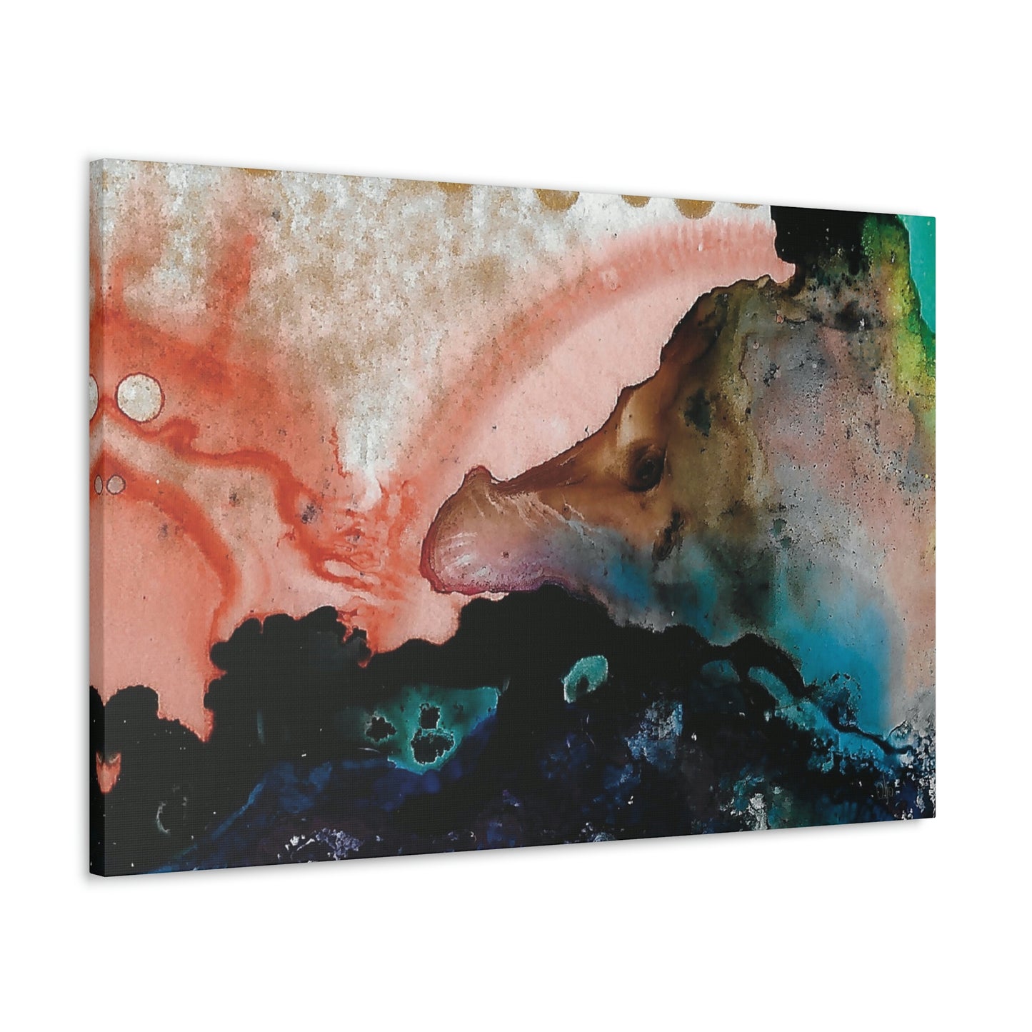 Inner Space 14 Canvas Print - Alja Design