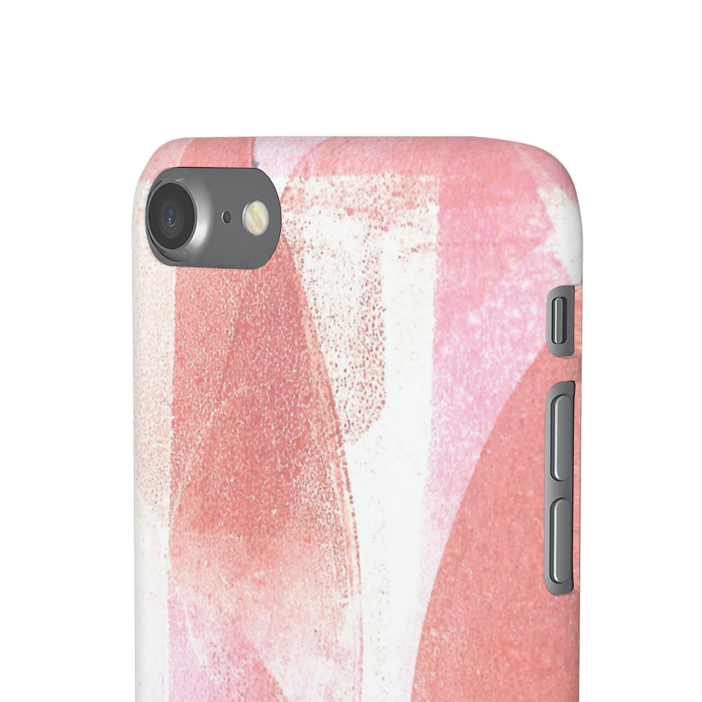 iPhone Samsung Galaxy Pixel5G Snap Case Phone Case Red Glass