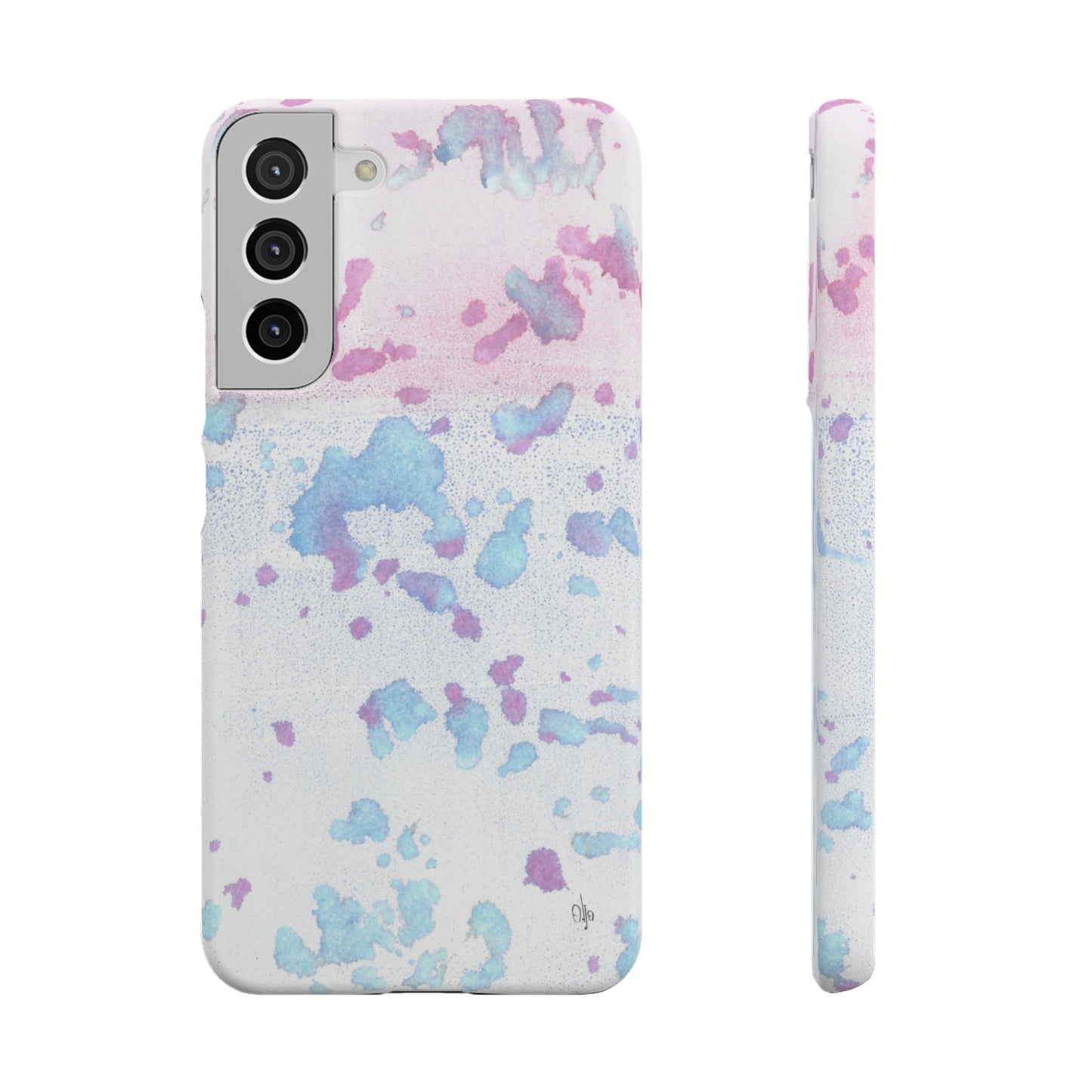 iPhone Samsung Galaxy Pixel5G Snap Case Phone Case Mineral Splashes - Alja Design