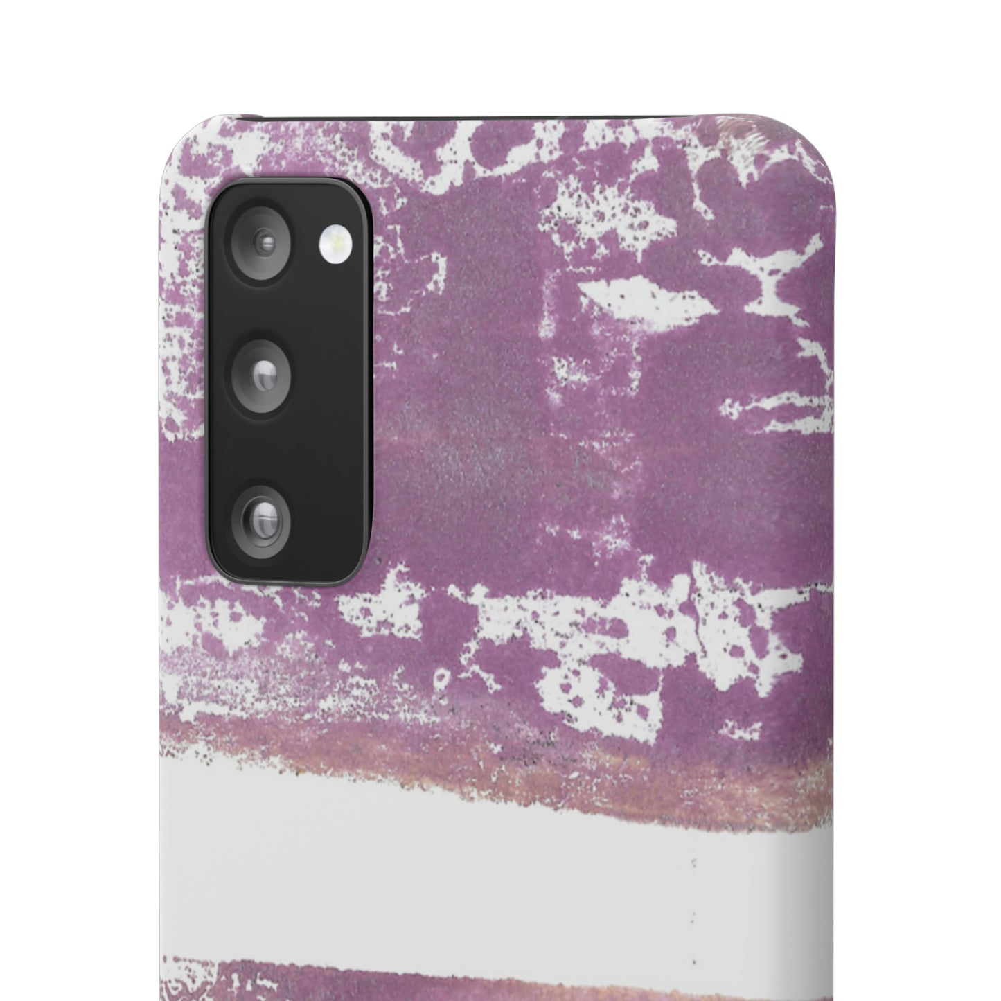 iPhone Samsung Galaxy Pixel5G Snap Case Phone Case Purple Horizon - Alja Design