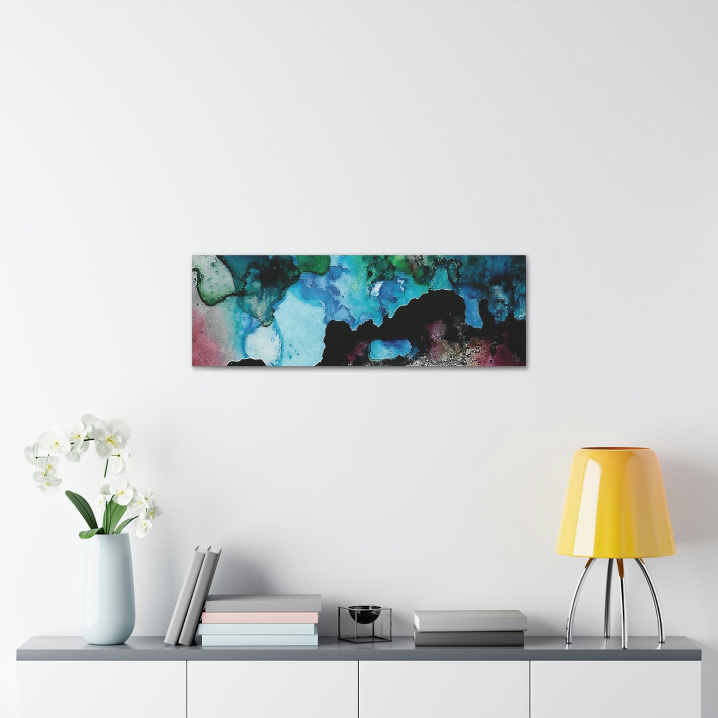 Inner Space 5 Canvas Print - Alja Design