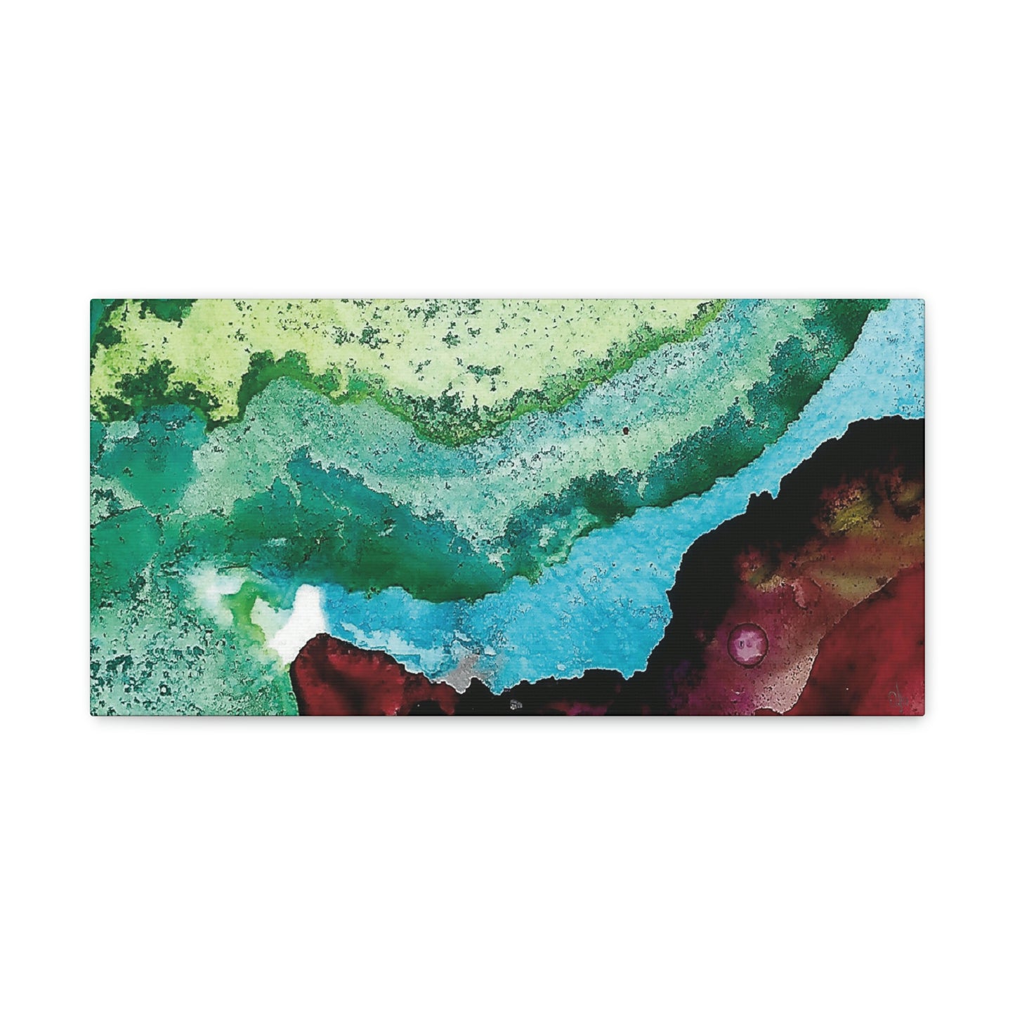 Inner Space 11 Canvas Print - Alja Design