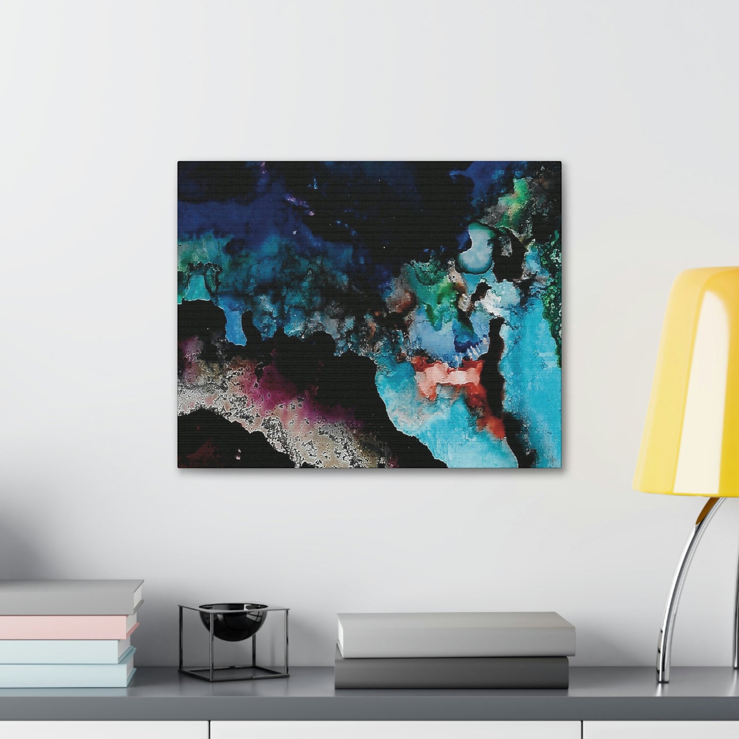 Inner Space 3 Canvas Print - Alja Design