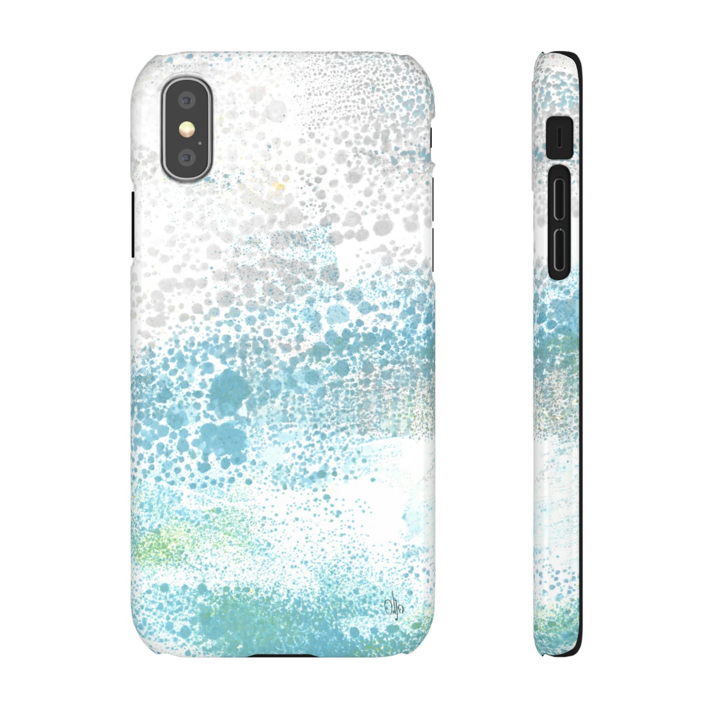 iPhone Samsung Galaxy Pixel5G Snap Case Phone Case Gentle Rain
