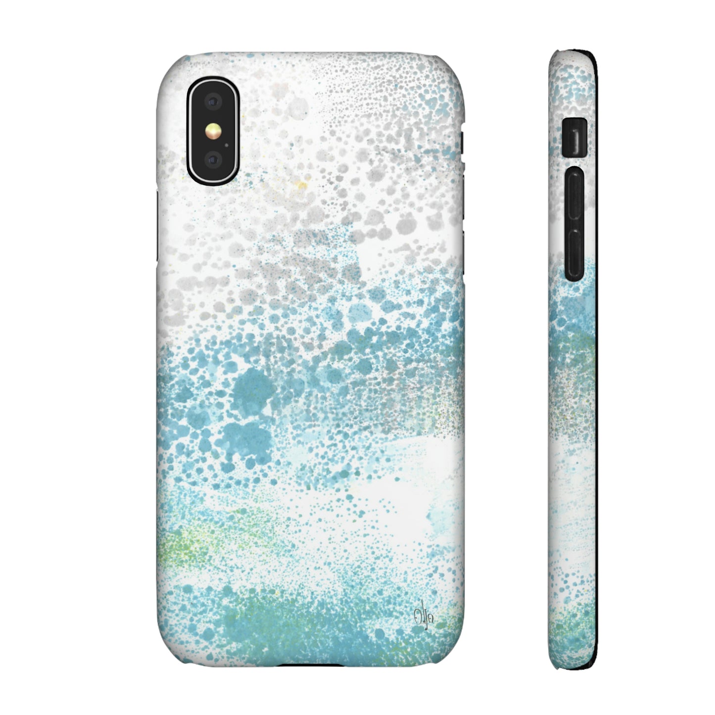 iPhone Samsung Galaxy Pixel5G Snap Case Phone Case Gentle Rain