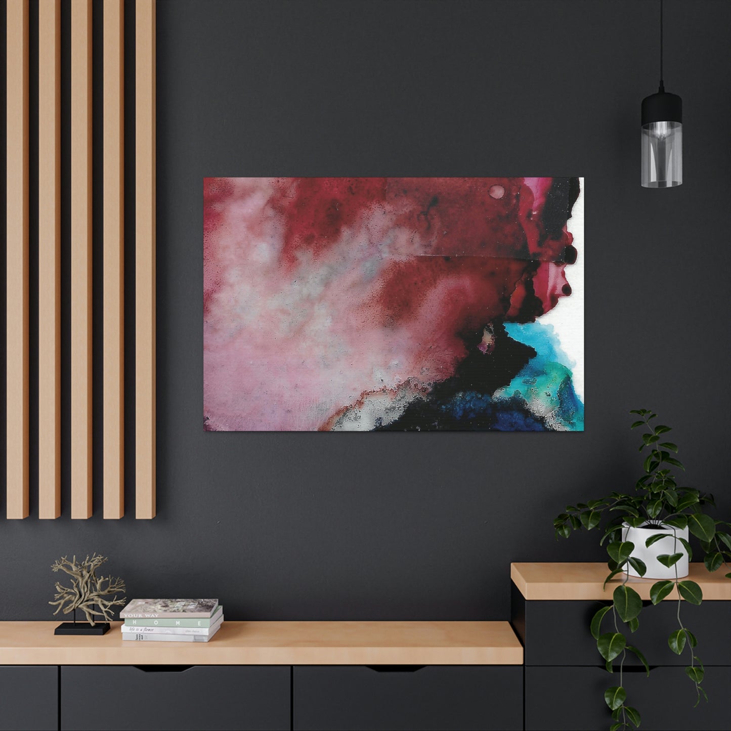 Inner Space 20 Canvas Print - Alja Design