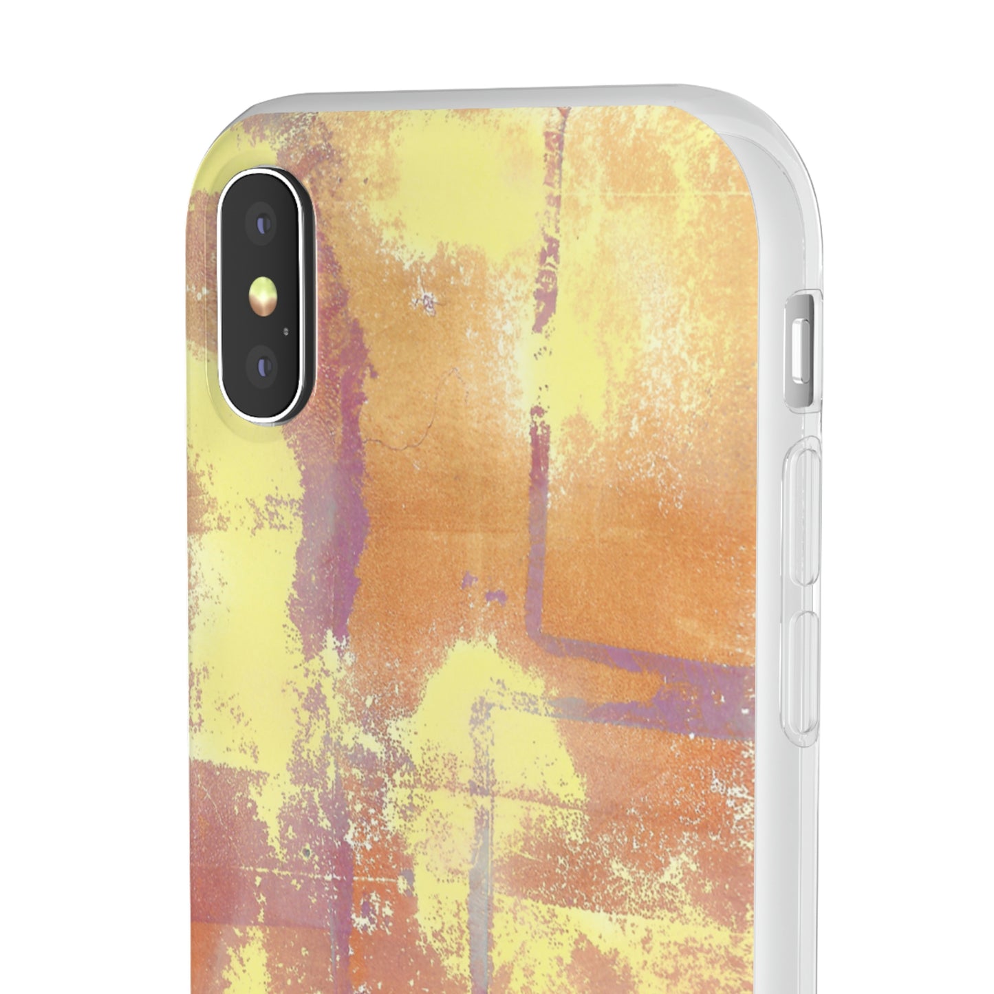 iPhone and Samsung Galaxy Flexi Phone Case Passionate Orange - Alja Design