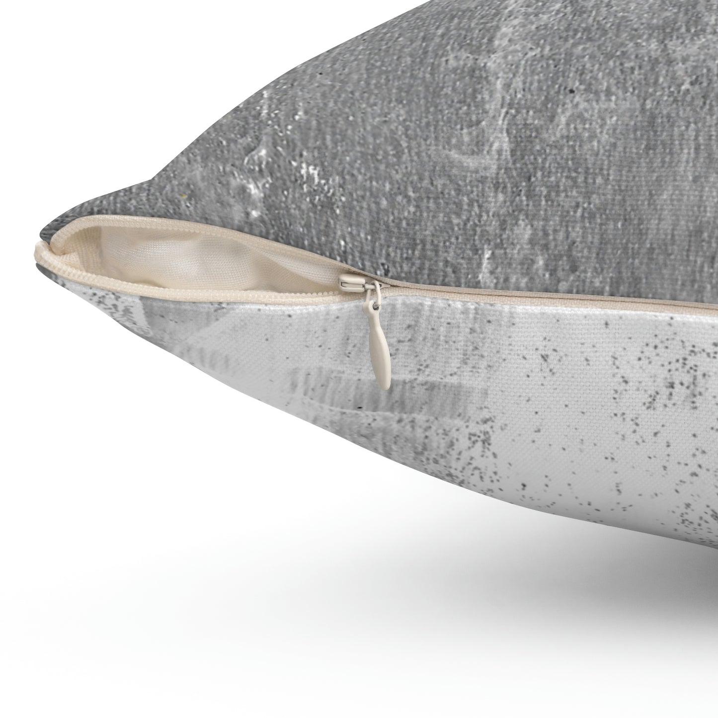 Grey Wall Square Pillow - Alja Design