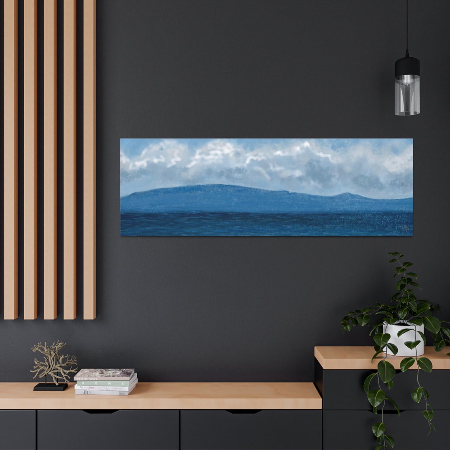 Monterey Bay Canvas Print - Alja Design