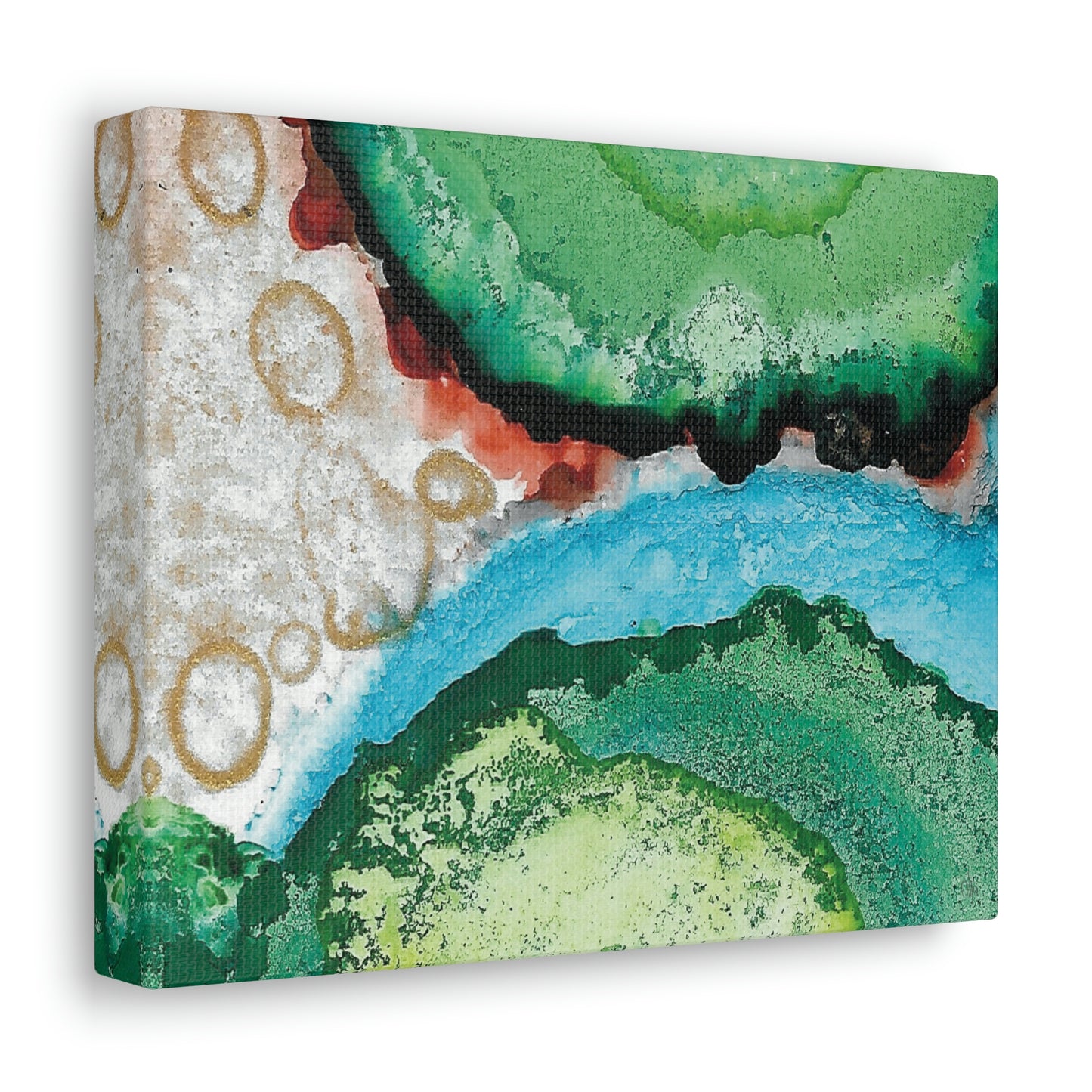 Inner Space 12 Canvas Print - Alja Design