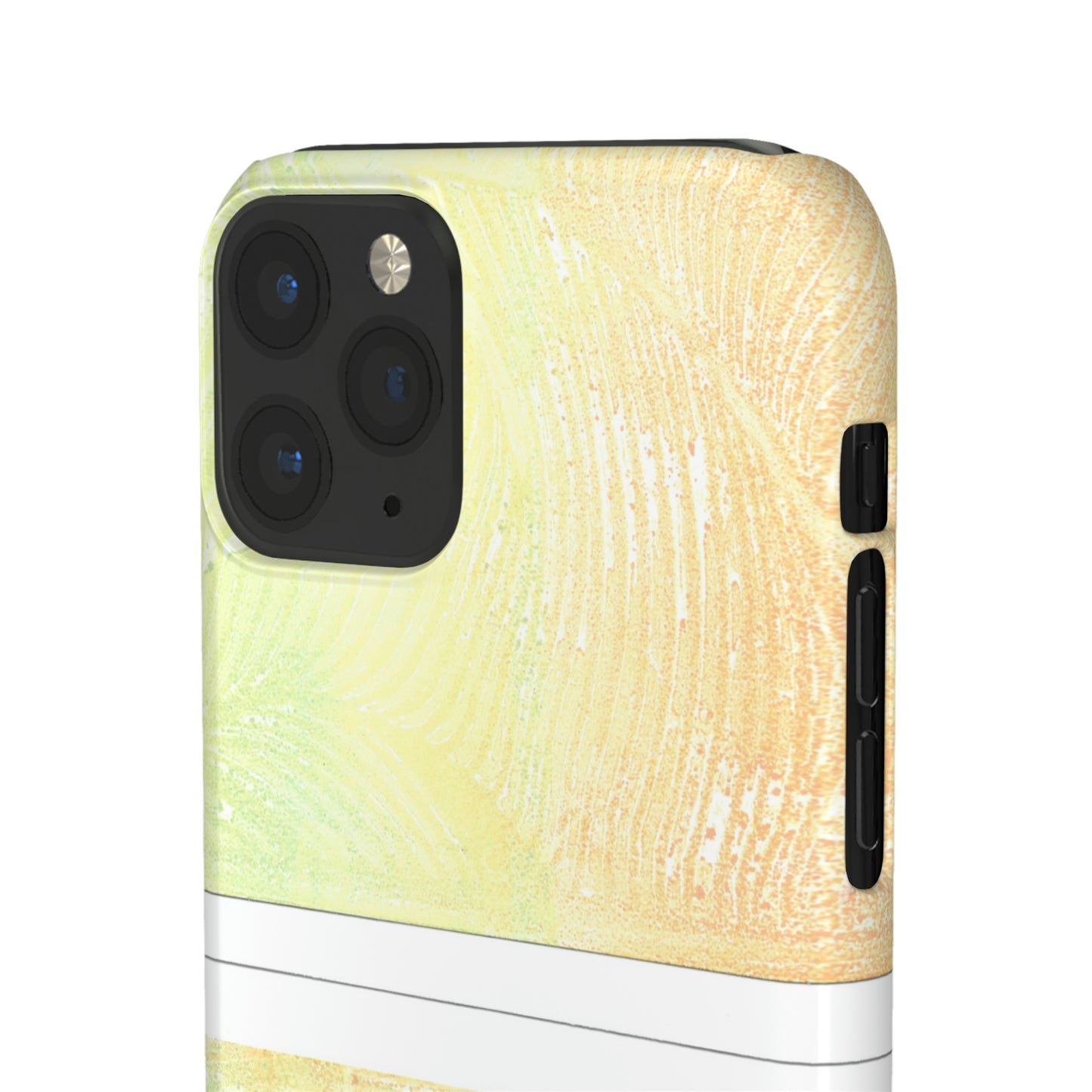 iPhone Samsung Galaxy Pixel5G Snap Case Phone Case Piña Colada with Tropical Waves - Alja Design