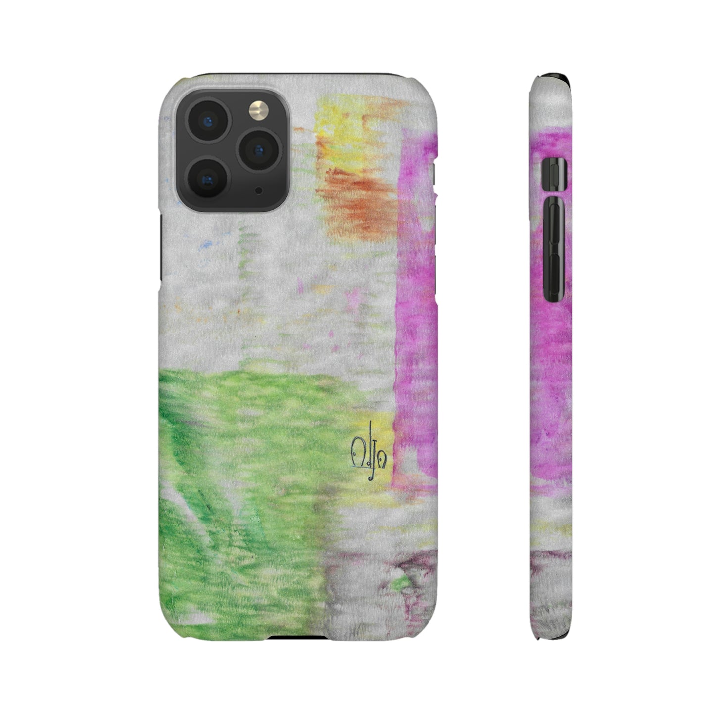 iPhone Samsung Galaxy Pixel5G Snap Case Phone Case Deco - Alja Design