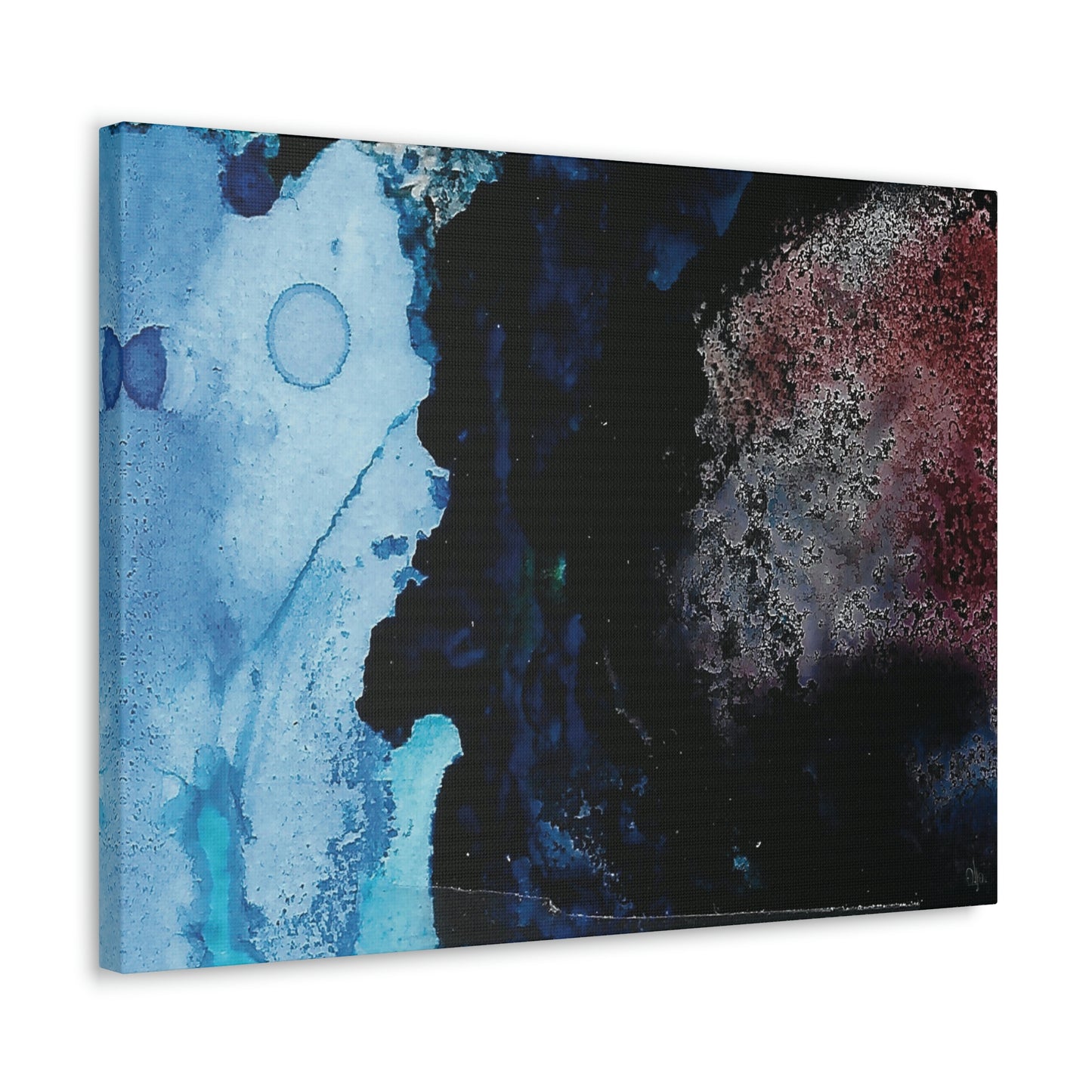Inner Space 9 Canvas Print - Alja Design