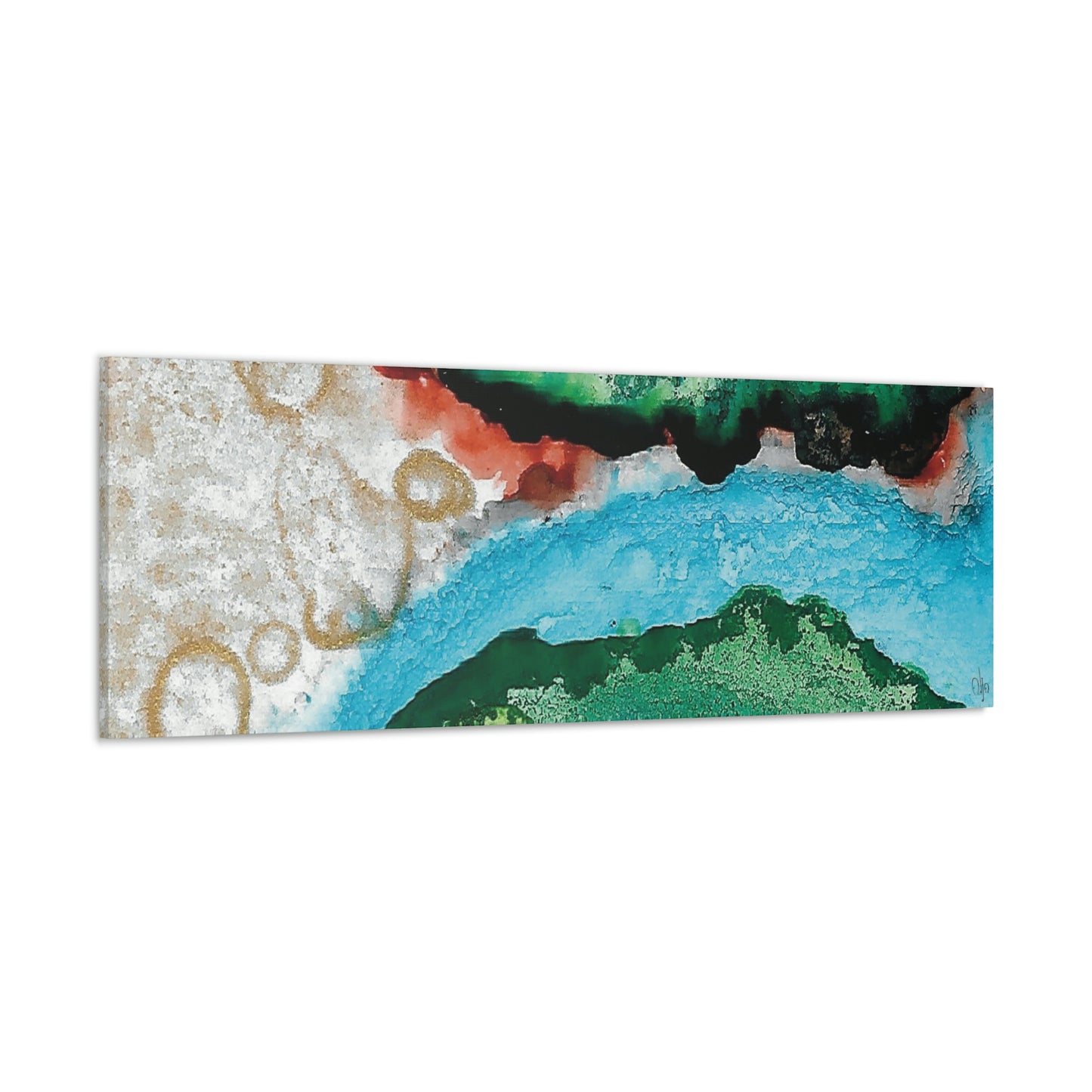 Inner Space 12 Canvas Print - Alja Design