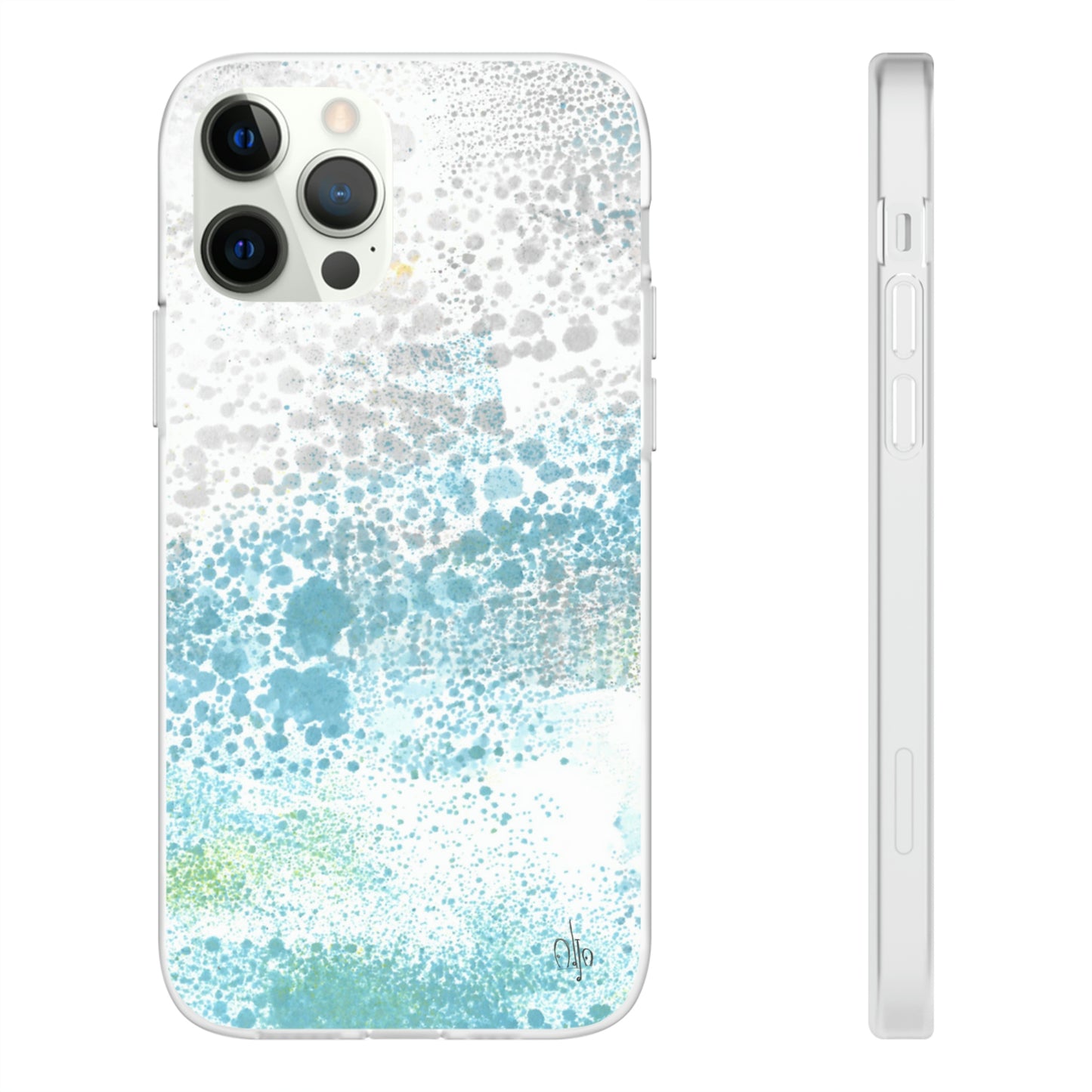 iPhone and Samsung Galaxy Flexi Phone Case Gentle Rain - Alja Design