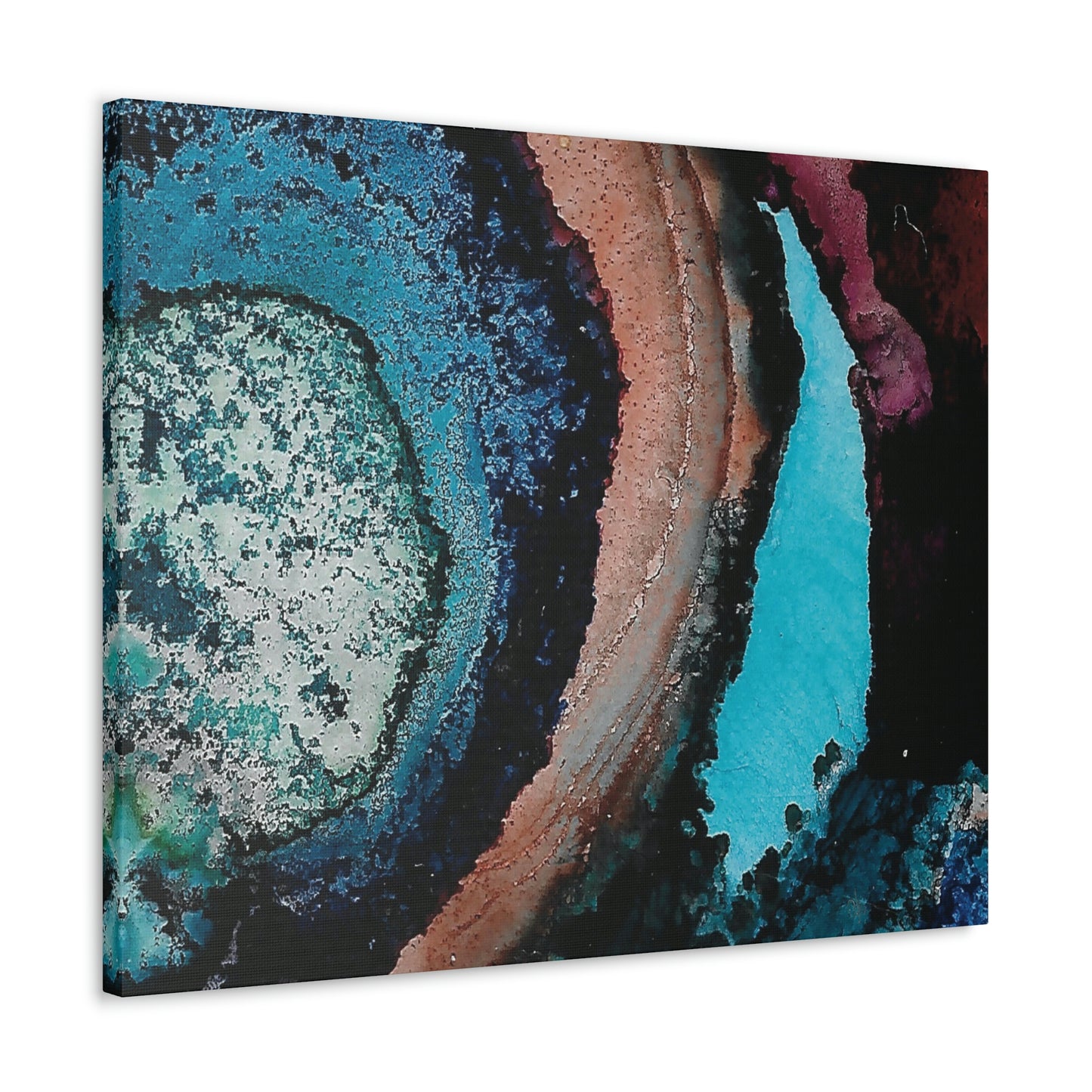 Inner Space 10 Canvas Print - Alja Design