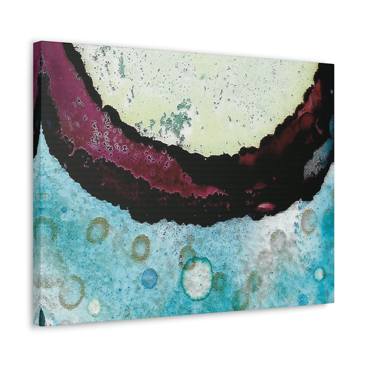 Inner Space 7 Canvas Print - Alja Design
