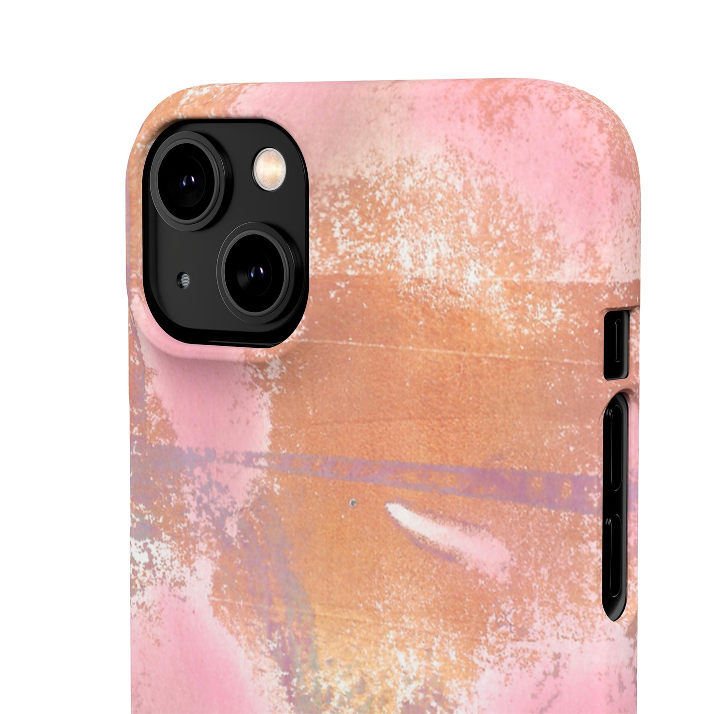iPhone Samsung Galaxy Pixel5G Snap Case Phone Case Passionate Pink - Alja Design