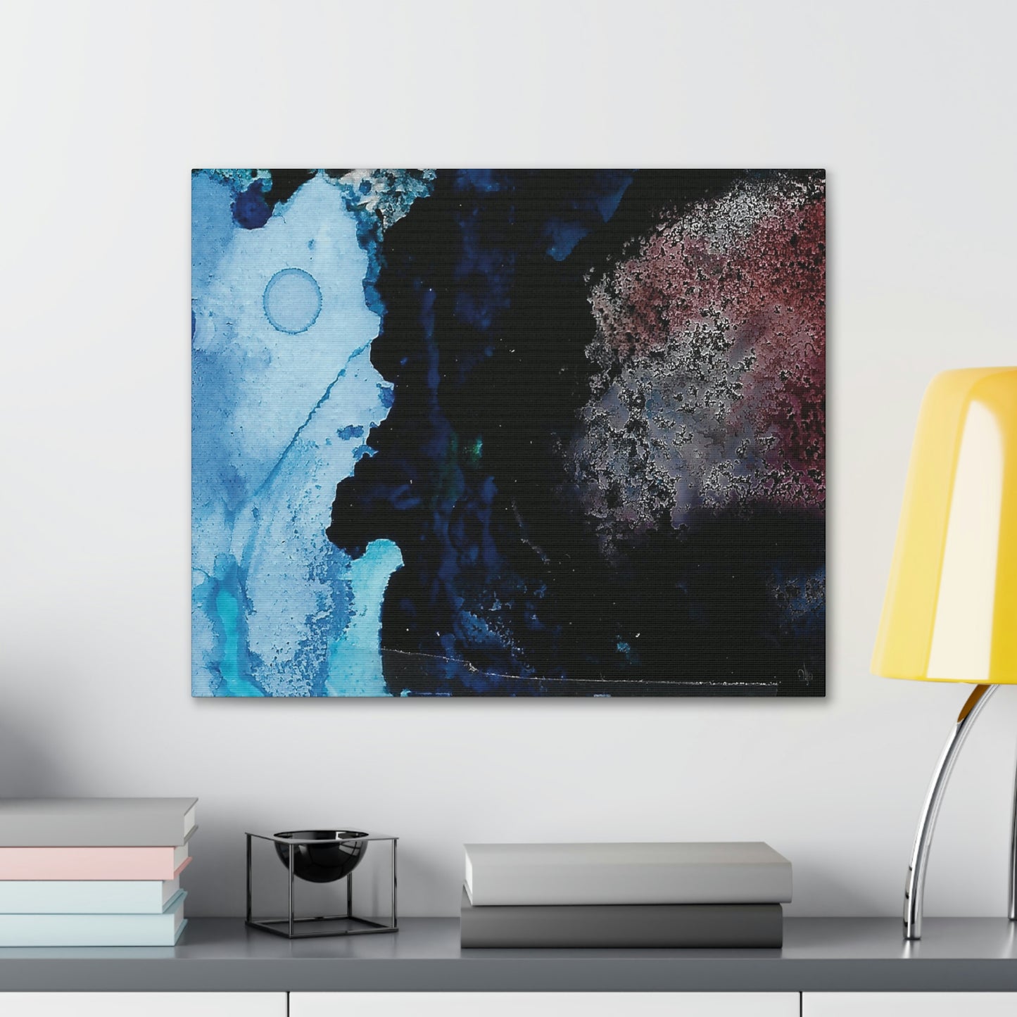 Inner Space 9 Canvas Print - Alja Design