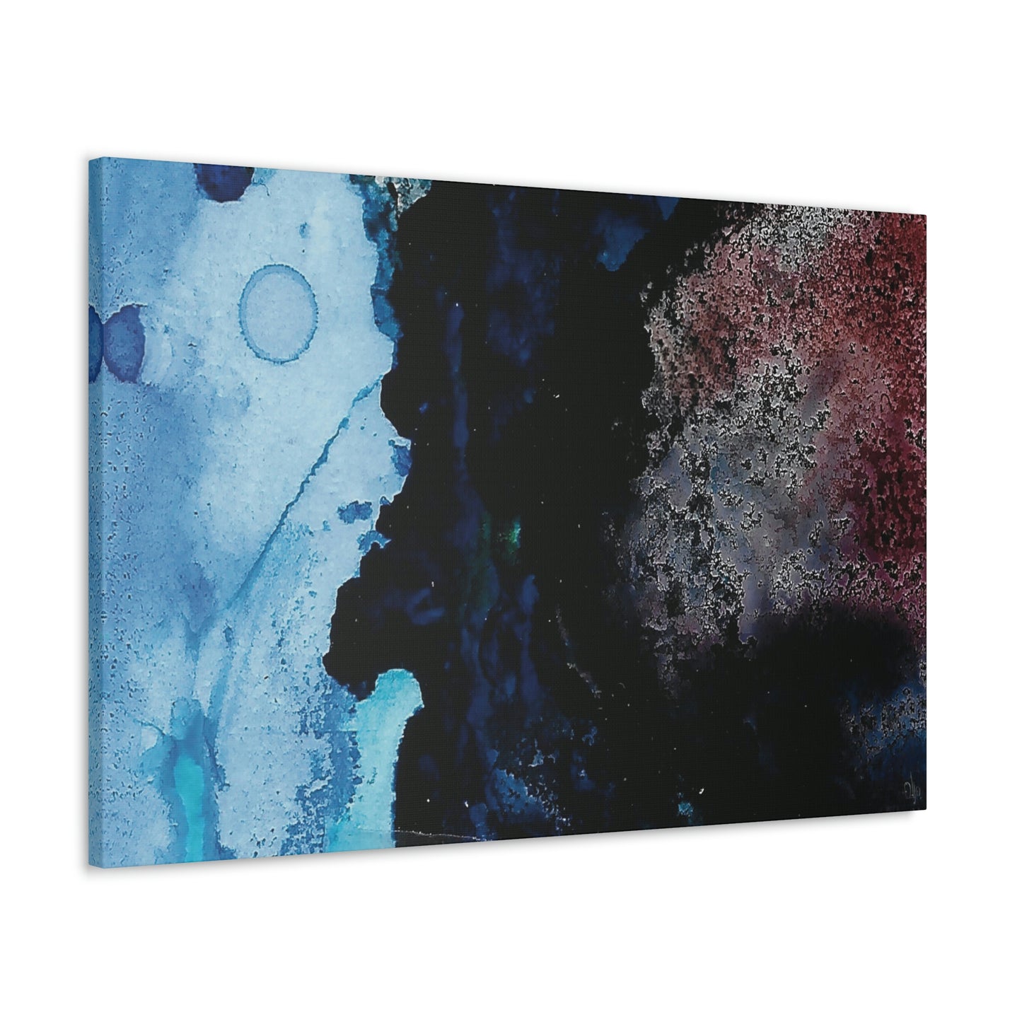 Inner Space 9 Canvas Print - Alja Design