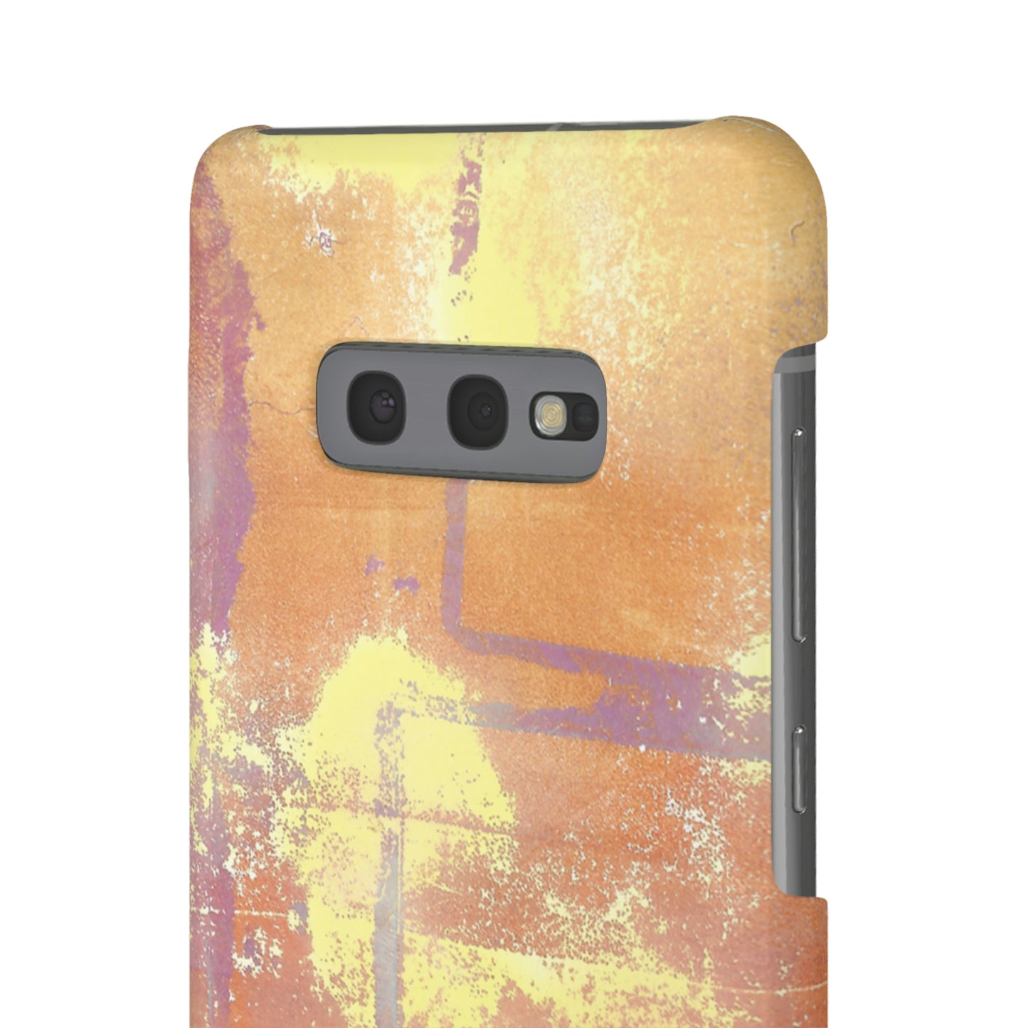 iPhone Samsung Galaxy Pixel5G Snap Case Phone Case Passionate Orange - Alja Design