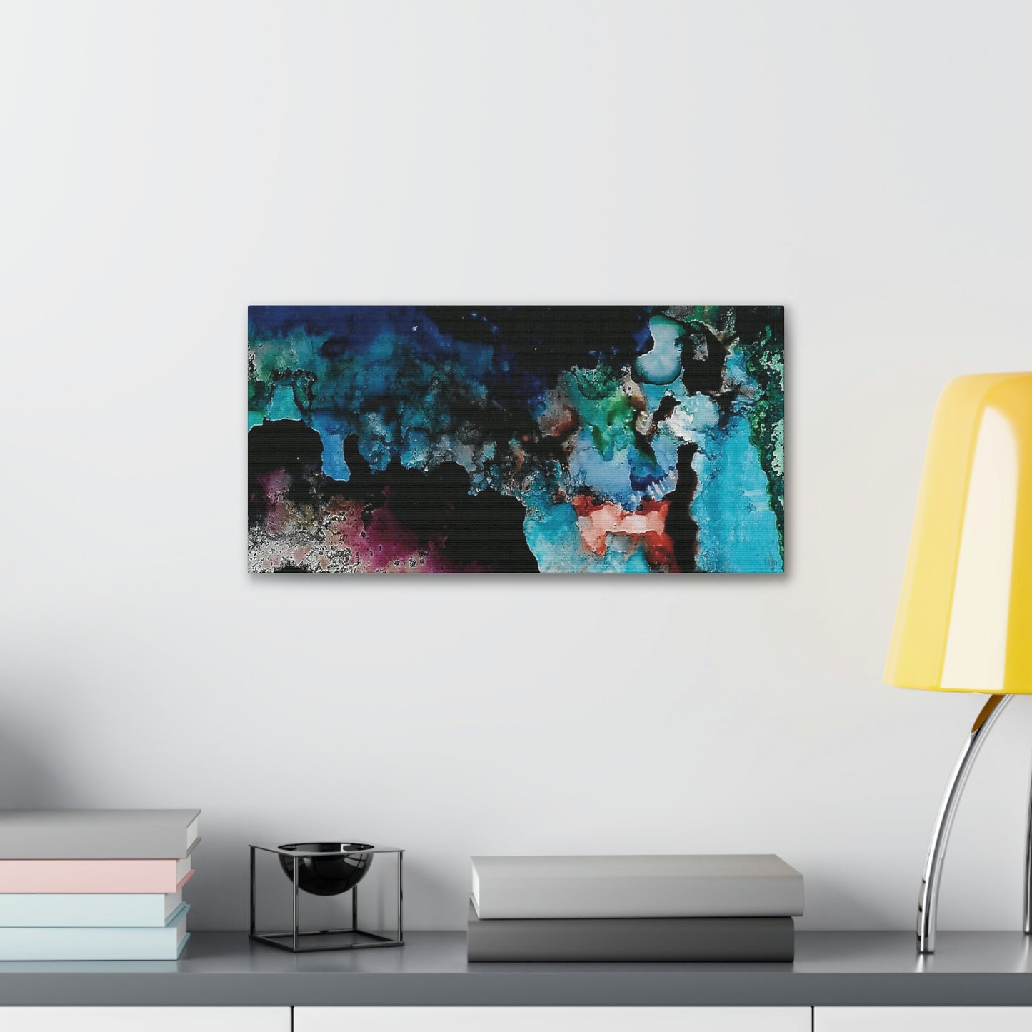 Inner Space 3 Canvas Print - Alja Design