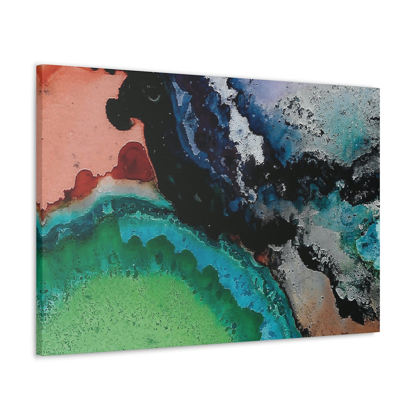 Inner Space 13 Canvas Print - Alja Design